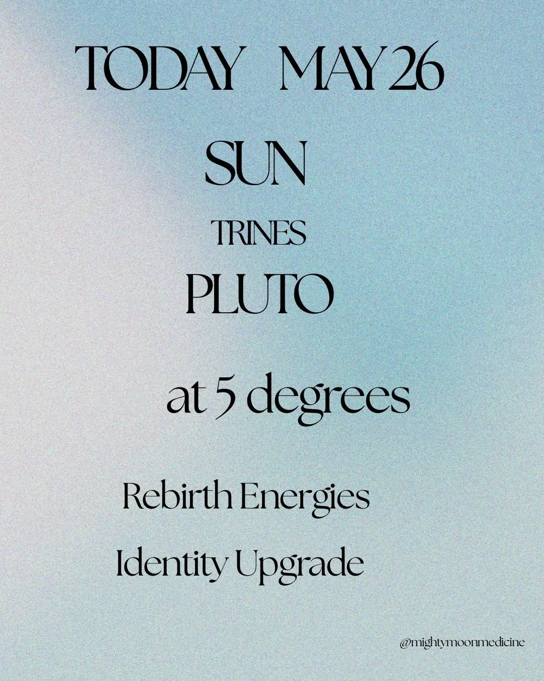 The sun in Gemini makes a trine to Pluto in Aquarius. 

A trine is a harmonious, supportive energy that brings ease&hellip;

#gemini #aquarius #pluto #sun #astrology