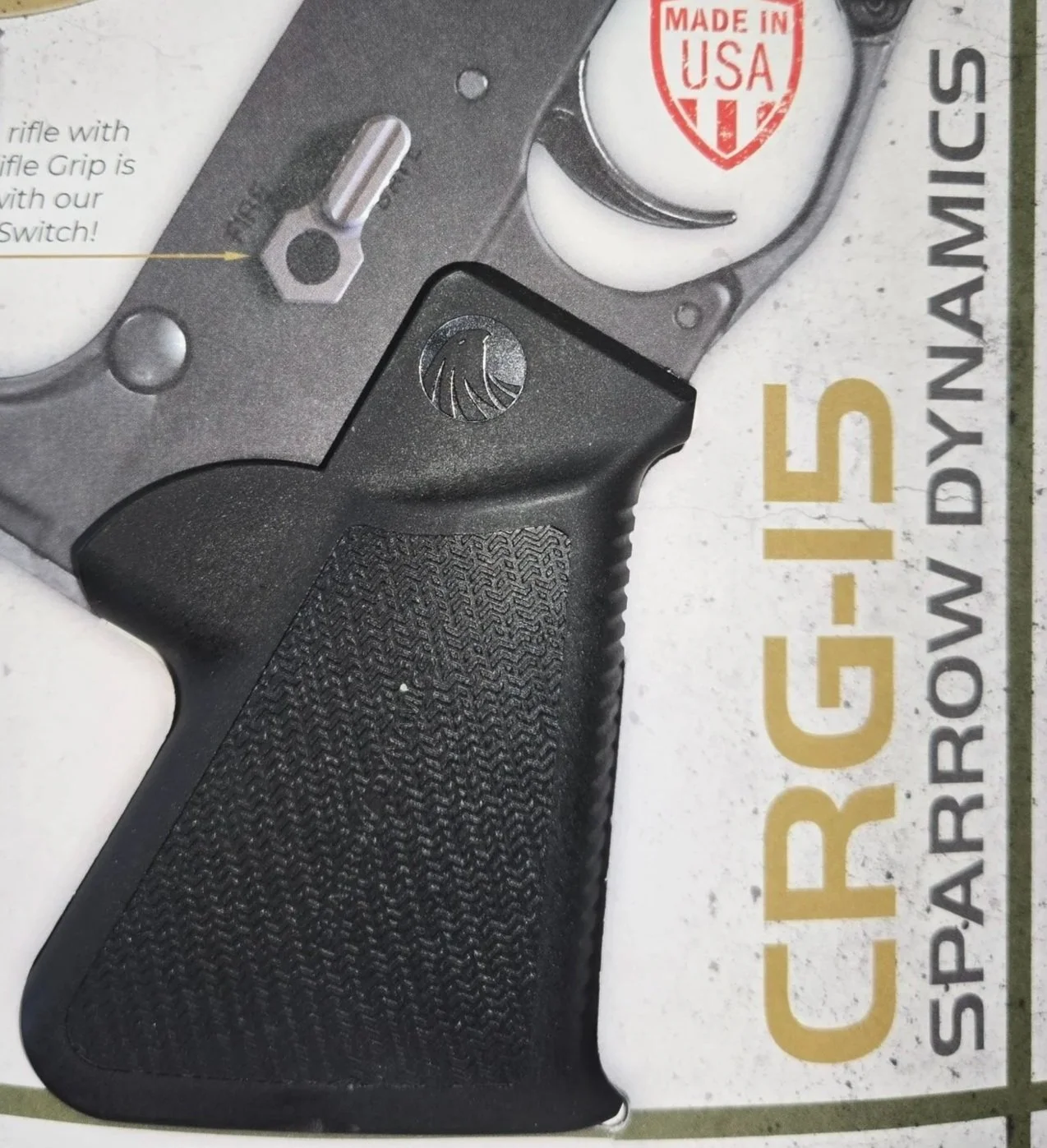 Sparrow Dynamics Featureless Grip (Black)