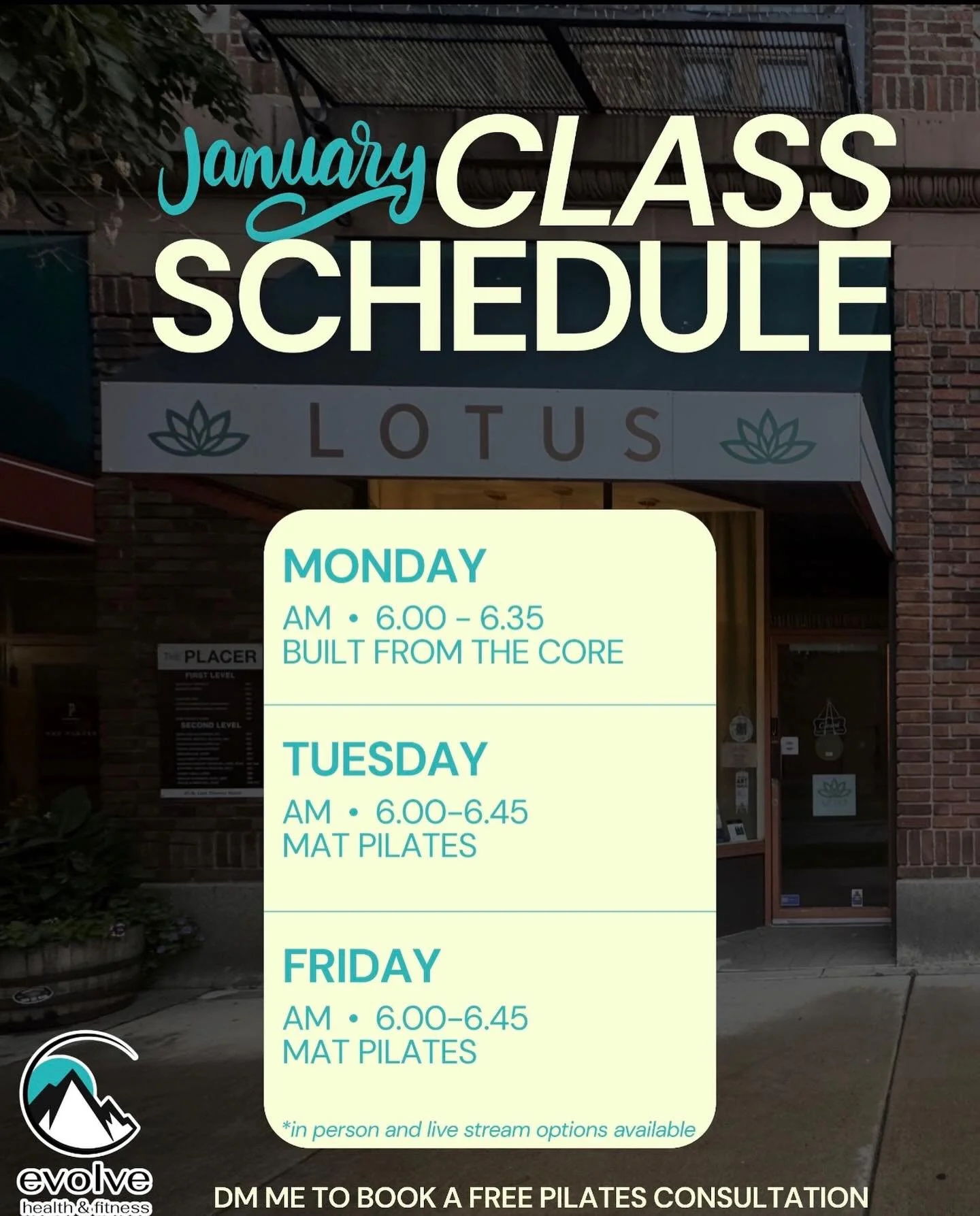 If you&rsquo;ve been craving strength, structure, and consistency&mdash;this is your sign.

Early morning classes designed to build a strong core, move with intention, and start your day feeling empowered (not exhausted).

🧘&zwj;♀️ Built From the Co