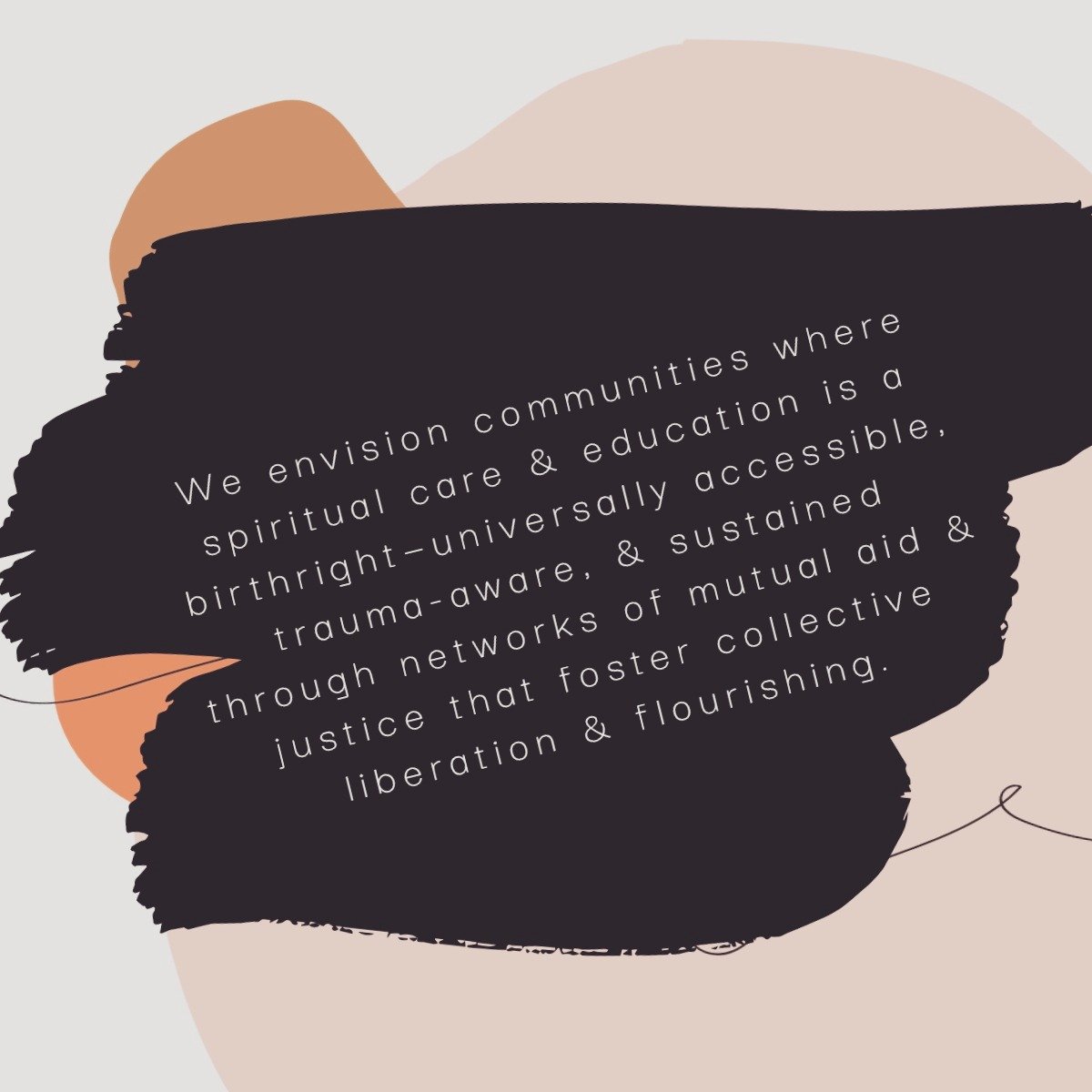 Dream with us and then let's GET TO WORK making peace and bringing justice!