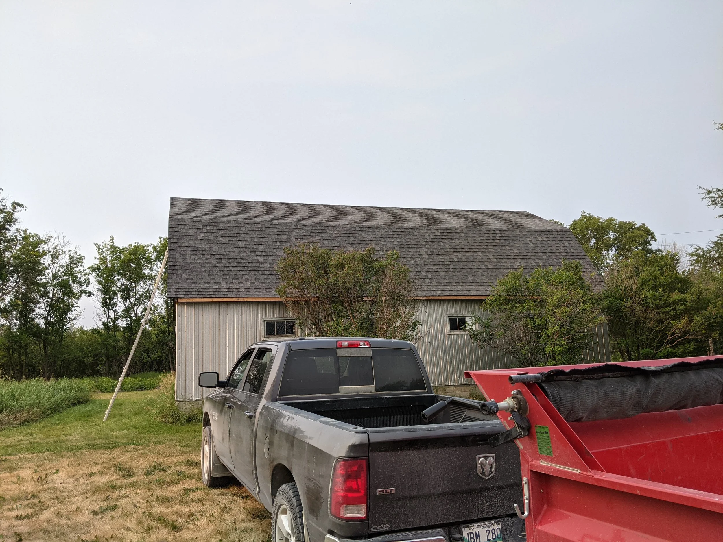 A lot of roofs through the years