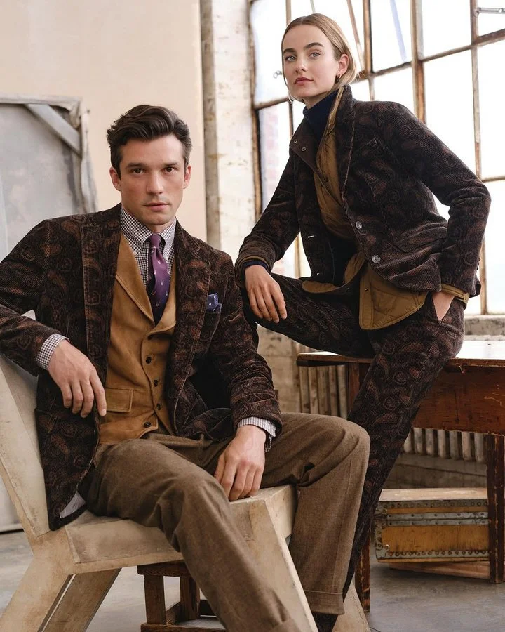 Brooks Brothers Fall / Winter '24 
Photographed by Stas Komarovski - Set Design Coordinator