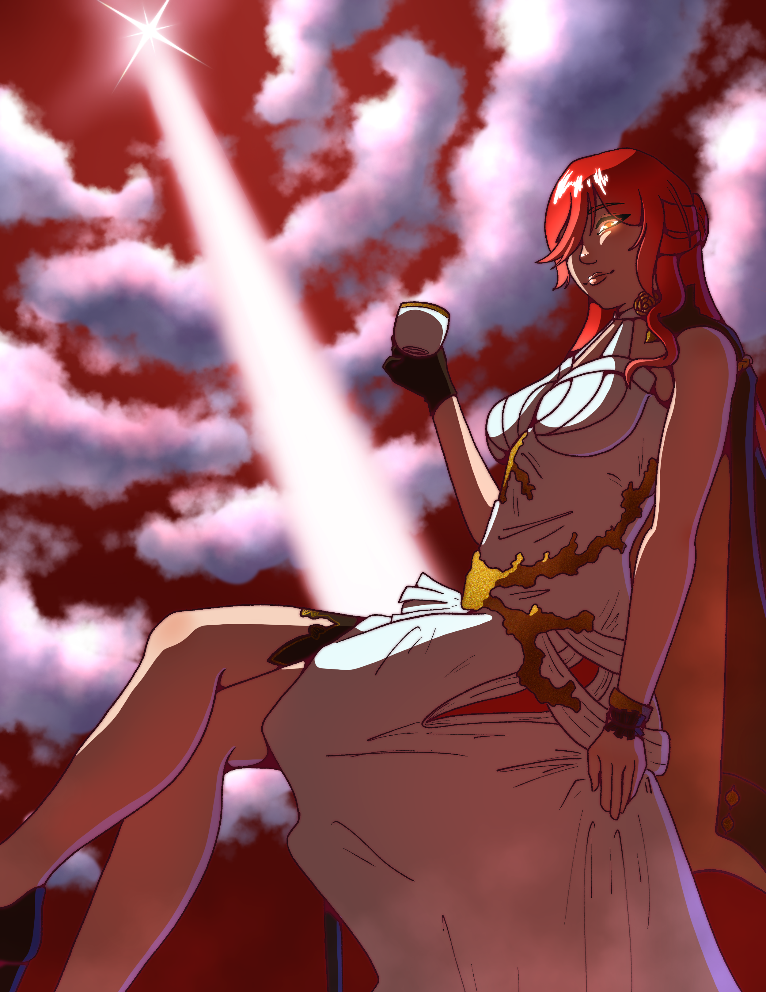 (Honkai Star Rail Fanart) Himeko Print