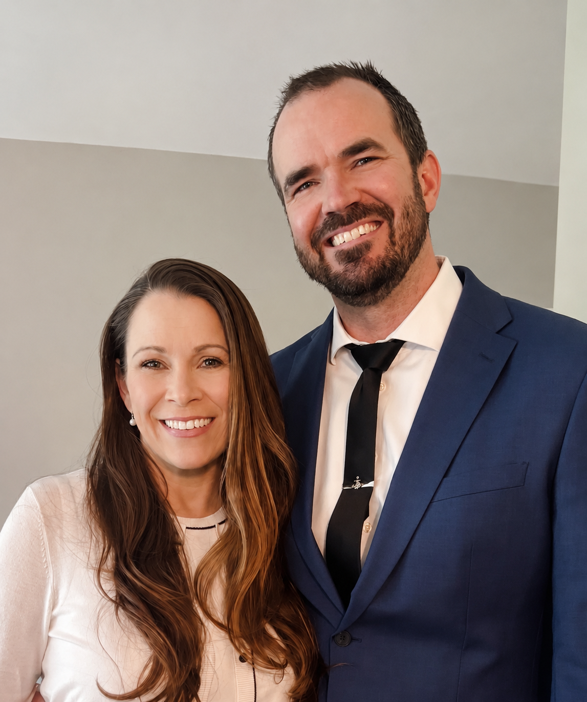 Scott and Mandy Spencer, owners of HomeLife Homecare in Jackson, Michigan