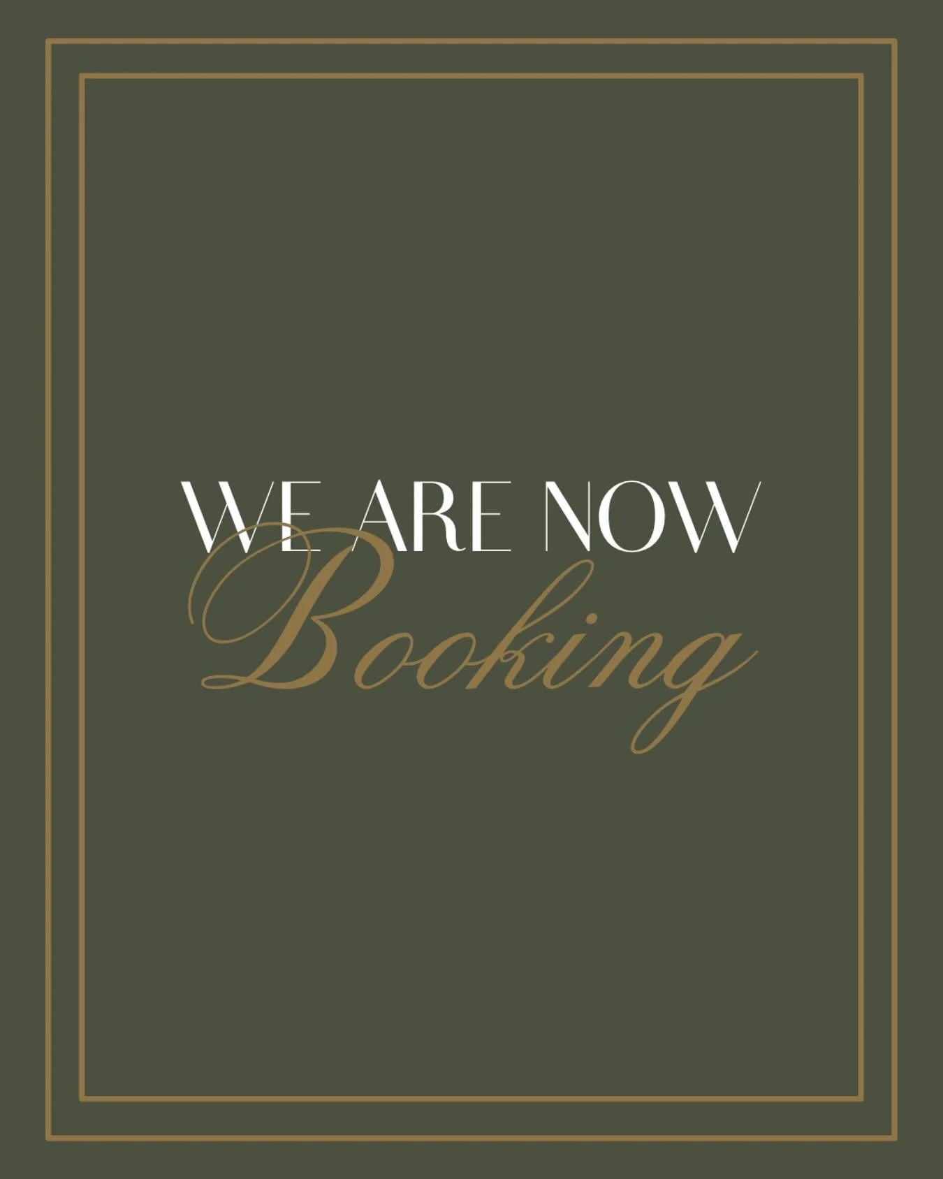 We&rsquo;re officially taking bookings at One Eleven Walnut! Whether you&rsquo;re planning a gorgeous photo shoot or a special event, now&rsquo;s the perfect time to book your spot. 

Come schedule a tour and let&rsquo;s start planning something amaz