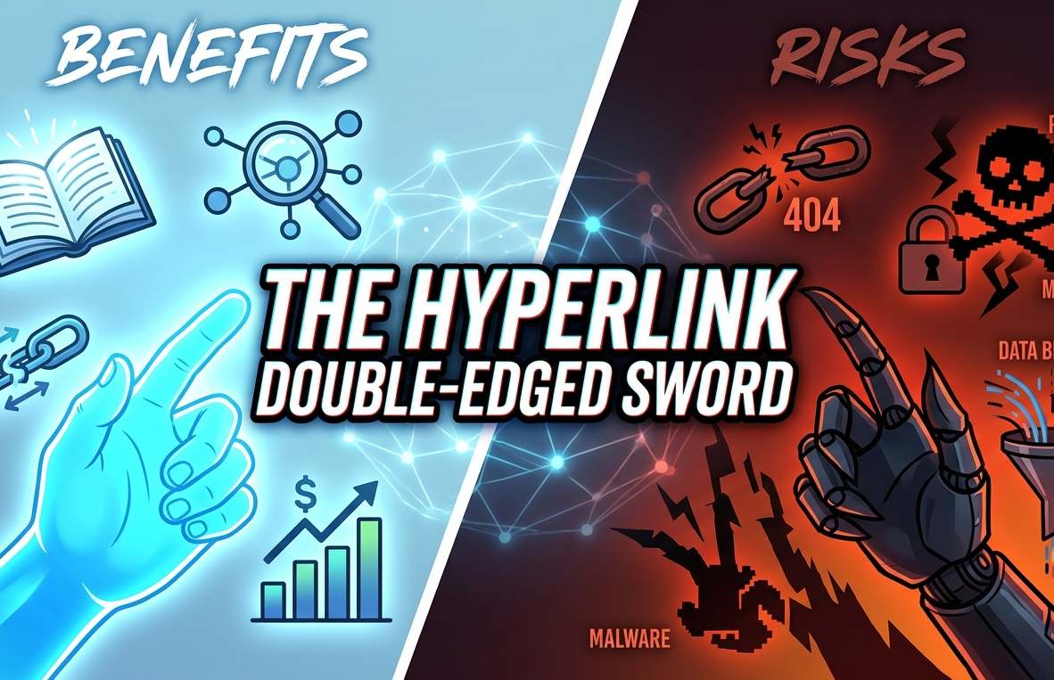 The Blessing and Curse of Links