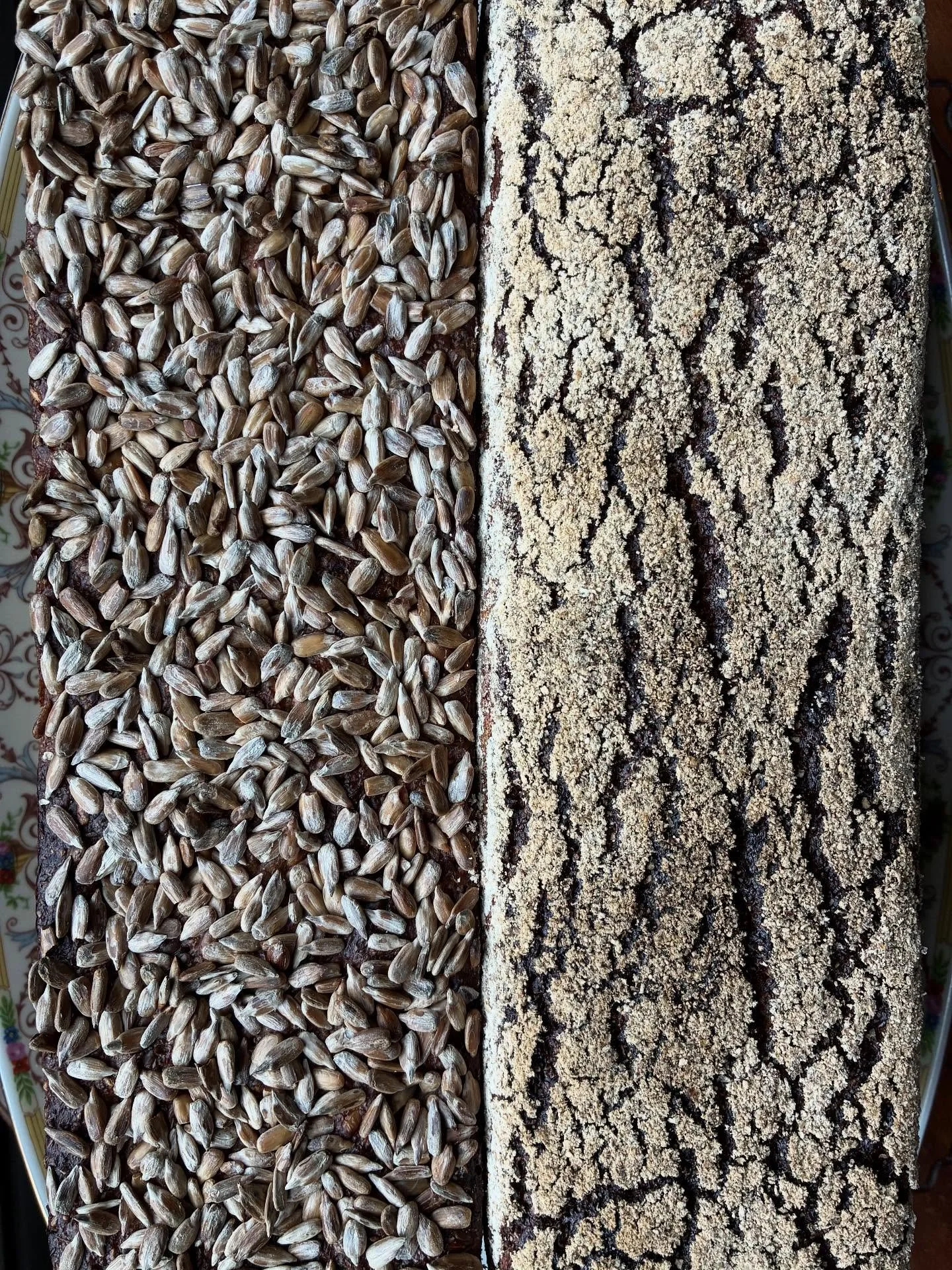 Ryescapes, for our rye lovers out there. 

100% rye sourdough.  Flour, water, salt.  Simple, focused expression of rye. 

Seedy rye.  Still 100% rye, but with flour, cracked grain, and stale bread.  Touch of maple syrup, full of sunflower and flax.  