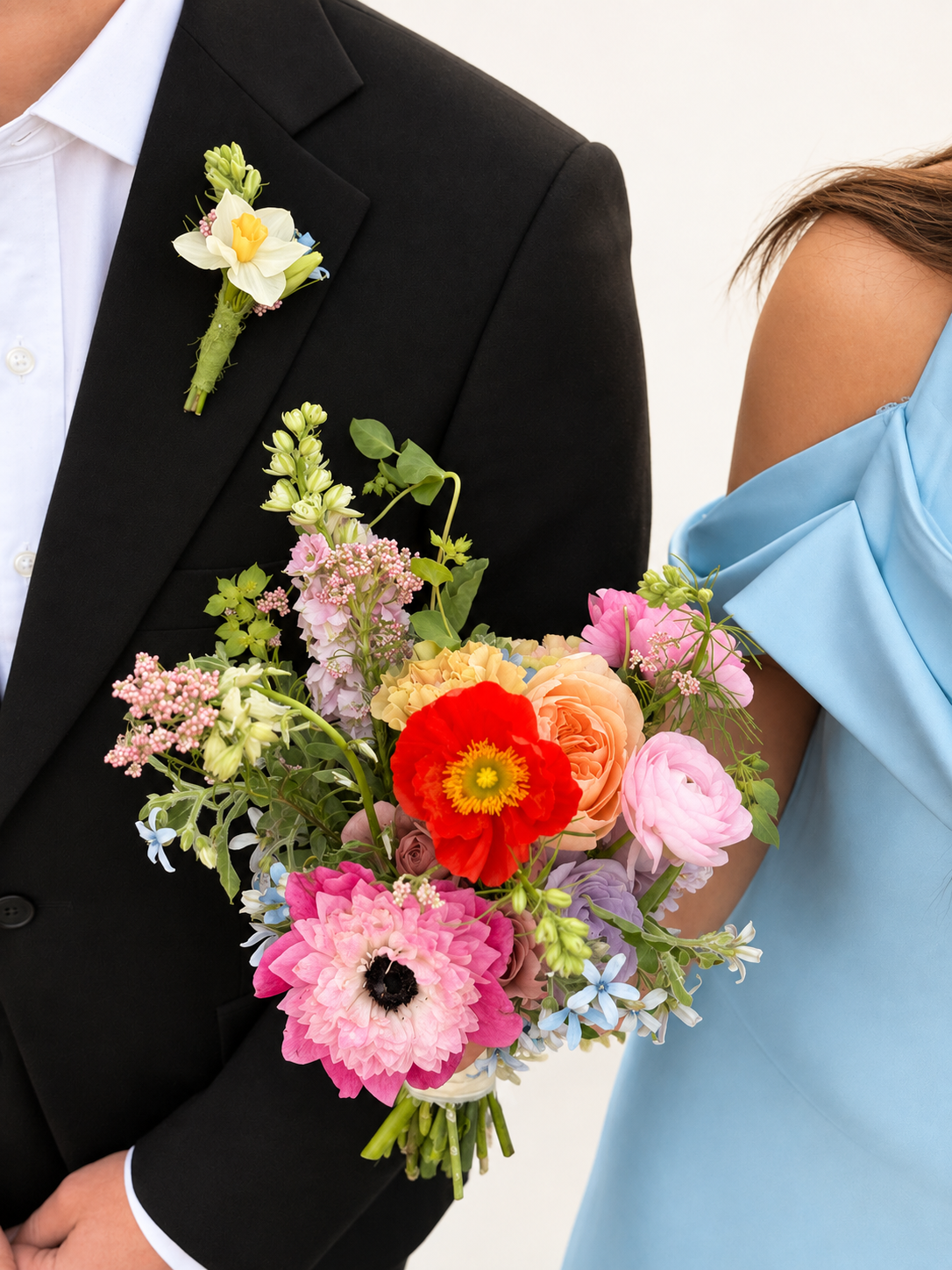 Posy Bouquet & Boutonnière