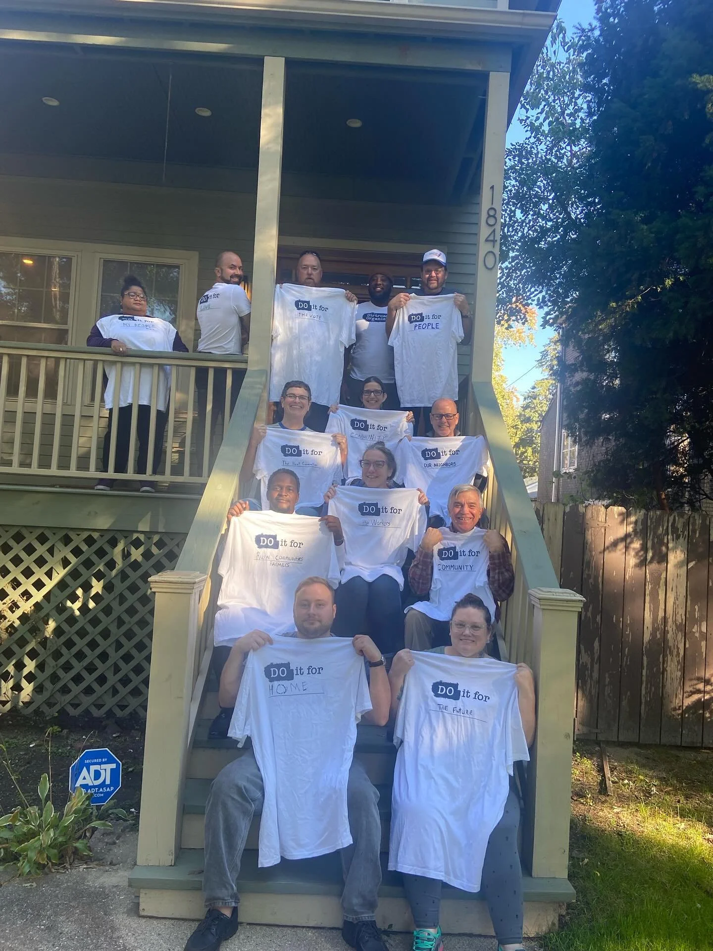 Finishing up my Dirtroad Organizing training in Chicago with other rural candidates from across the Country. While we have been learning on Zoom calls for months, it was a real pleasure to spend time with them in person, and I am grateful for the DO 