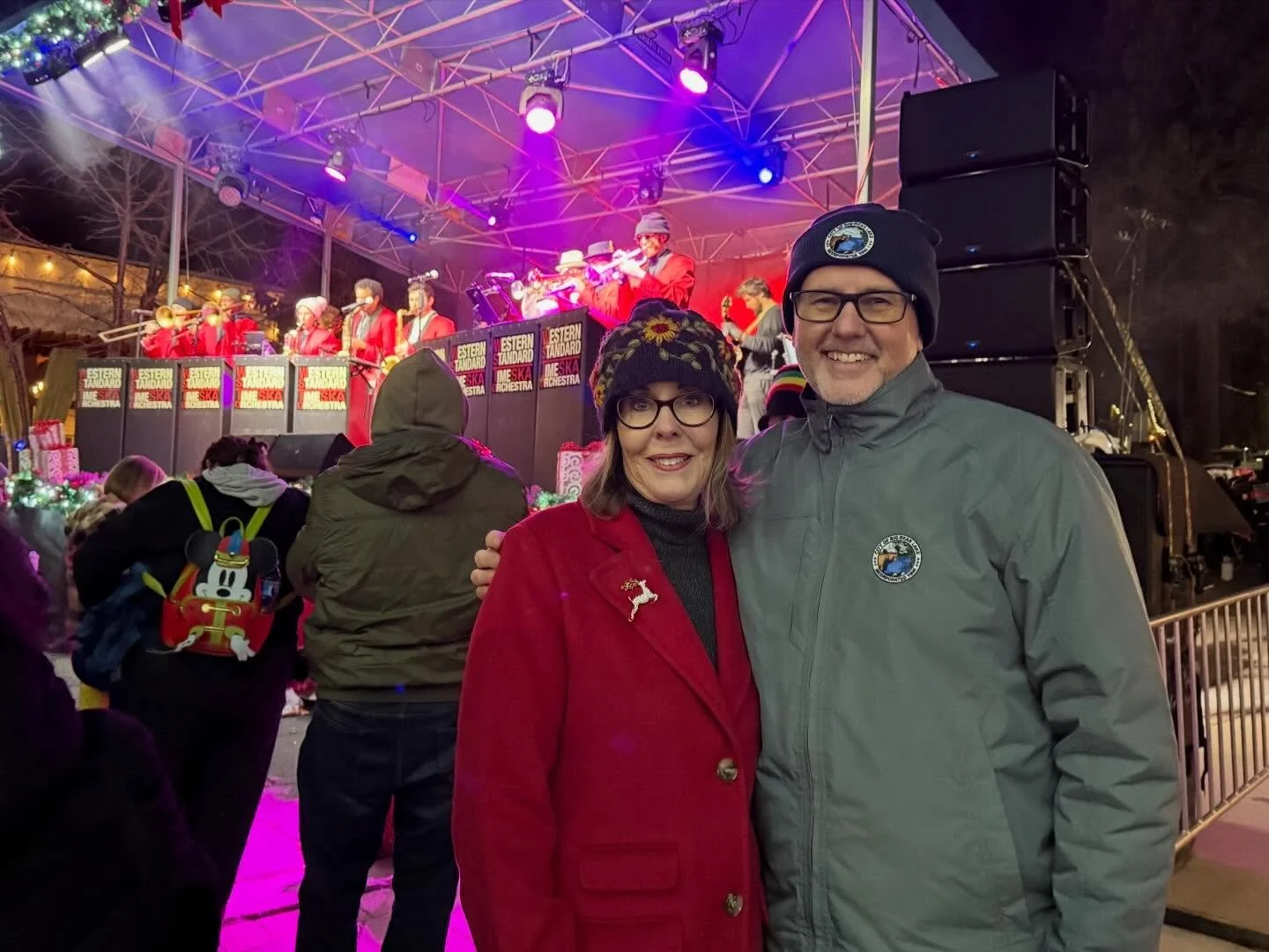 My fellow city council members and I, along with thousands of festive participants, welcomed in the holiday season at the annual Big Bear Lake Tree lighting ceremony in the village. This event gets better and better every year, and sure gets you in t