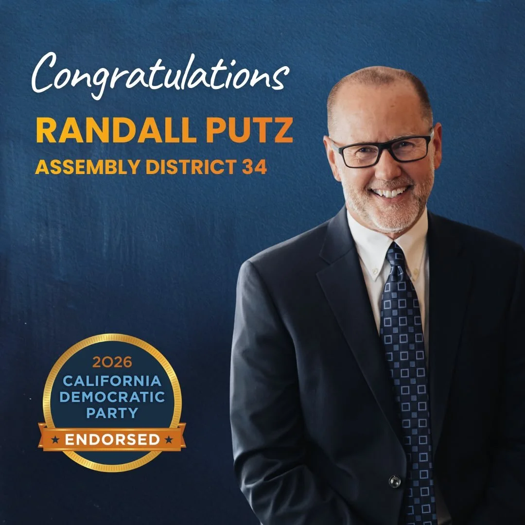 It is an honor to have the statewide endorsement of the California Democratic Party, another example of our growing momentum. Regardless of which party you align yourself with, even if no party, this campaign fights for you. If you live in AD-34, I w