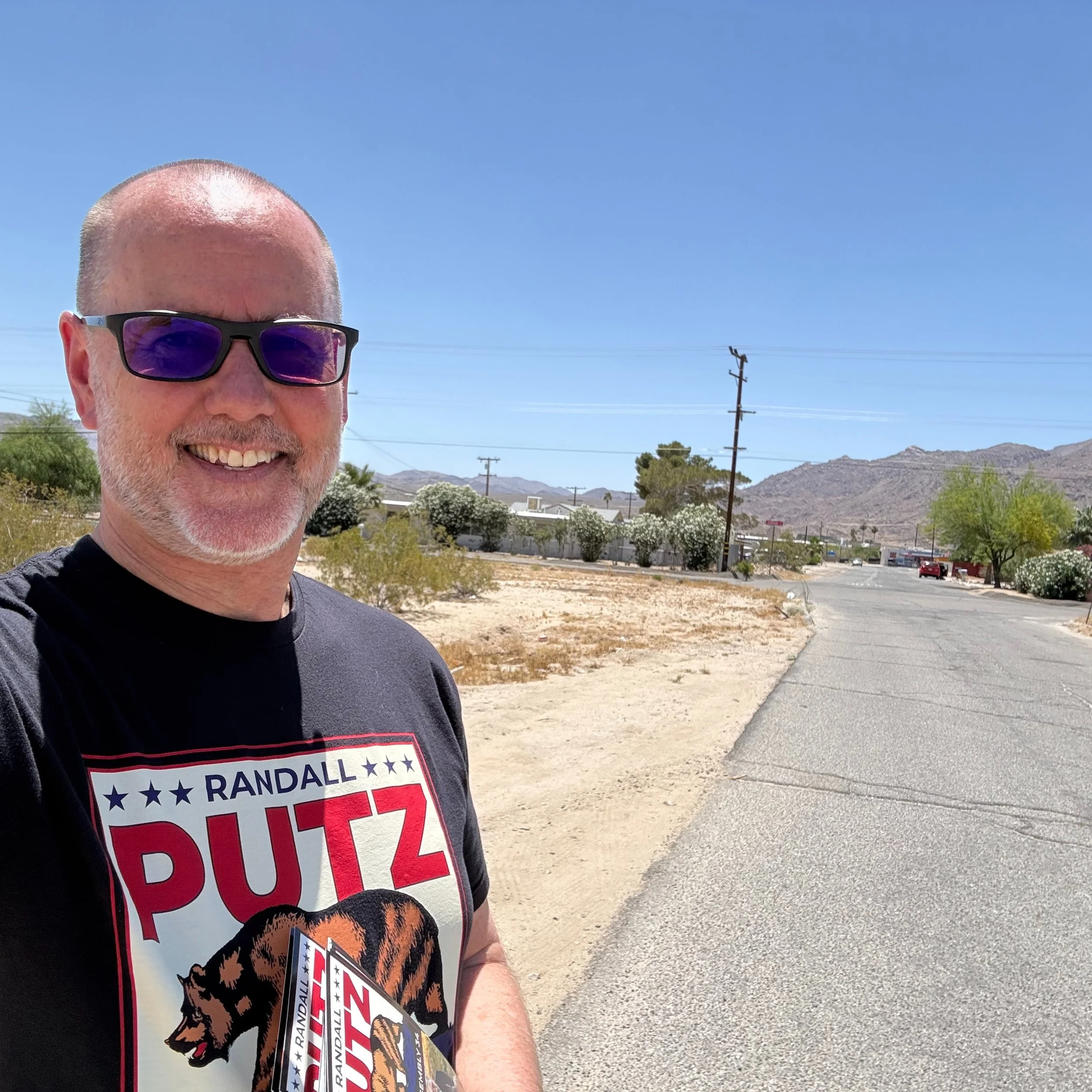 Out canvassing recently in Twentynine Palms and grateful for the warm welcome and support from residents. Listening directly to voters and hearing about the challenges and opportunities facing our communities is one of the most important parts of thi
