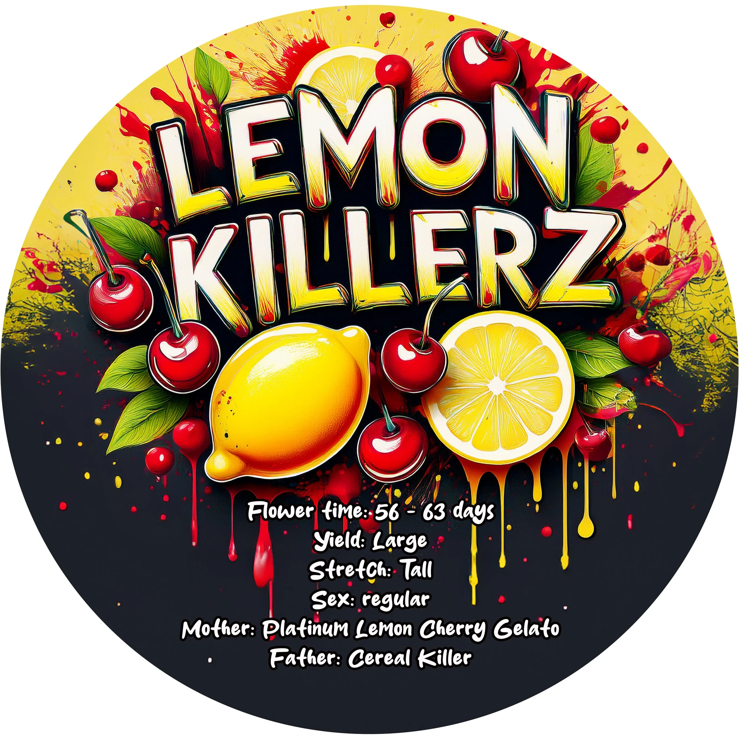 lemon killerz strain sticker circle .jpg