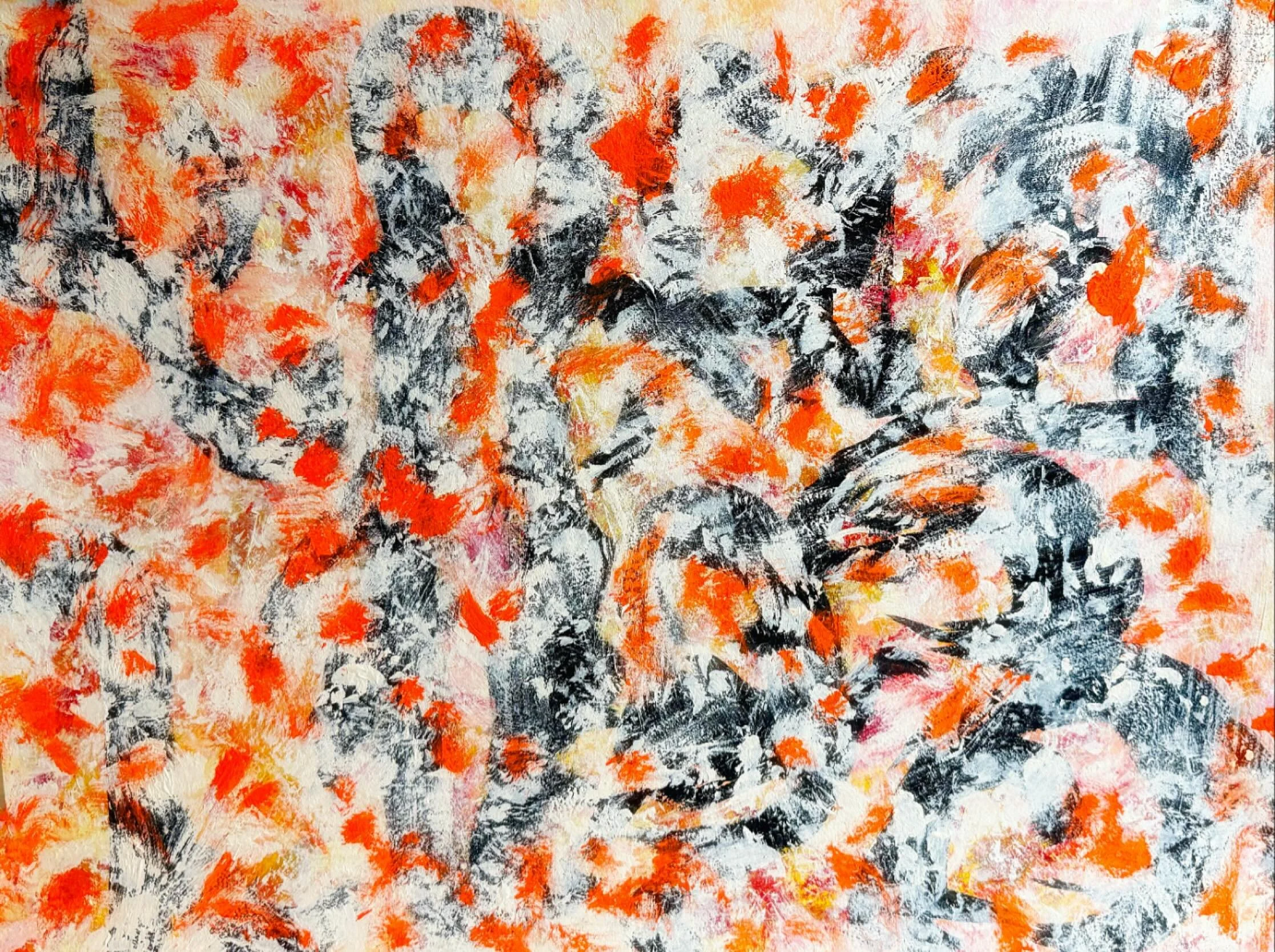 &ldquo;Unboxed and heard&rdquo; (acrylic 18 x 24) #marilyntain #marilyntainart #artist #abstractartist #contemporyart #modernart #nyc #artcollective #artgallery #nyc #strongwomen #kunst #artistsoninstagram