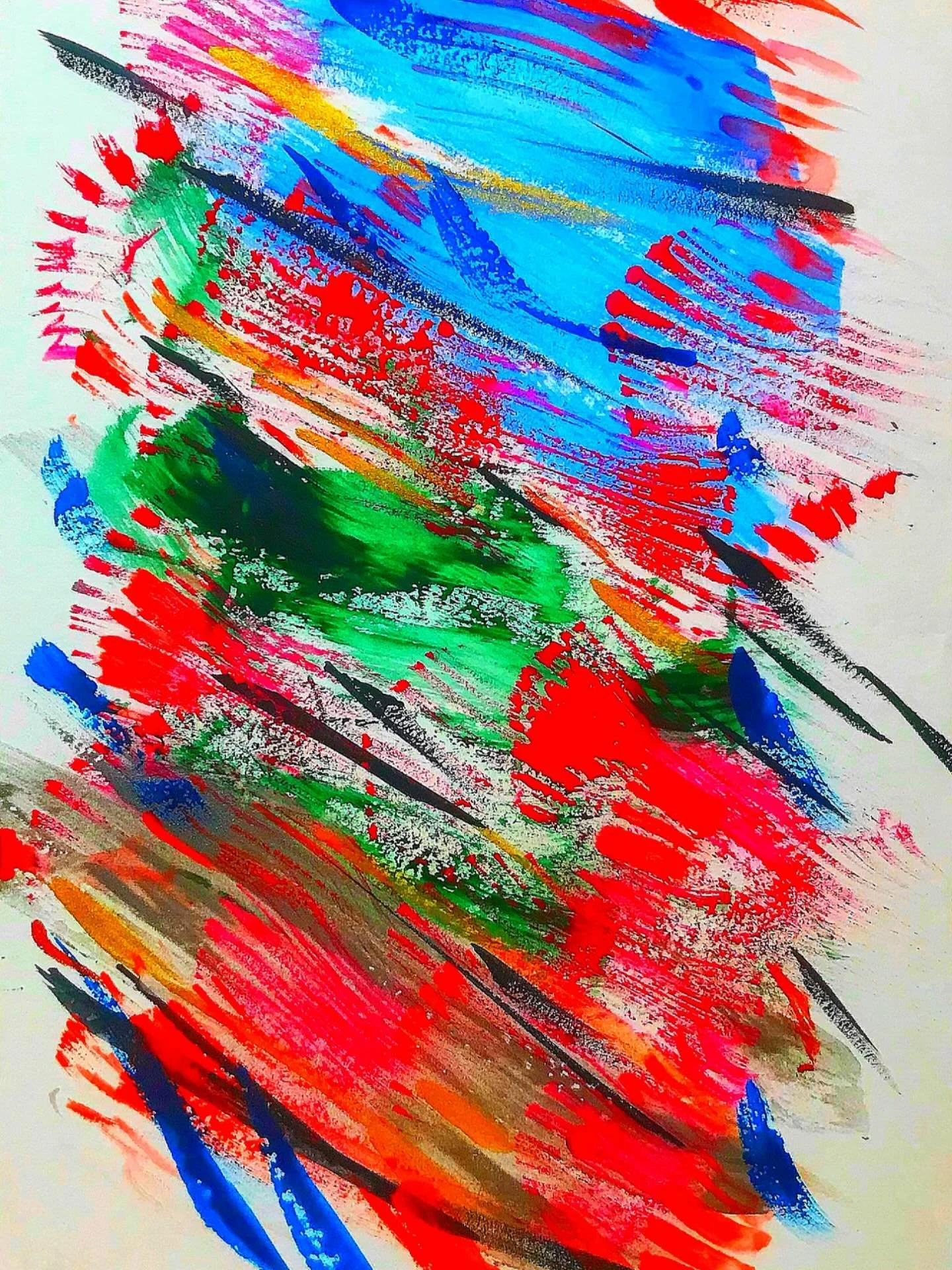 &ldquo;As I see it&hellip;&rdquo; (acrylic) #marilyntainart #marilyntain #abstractartwork #acrylicart #nyc