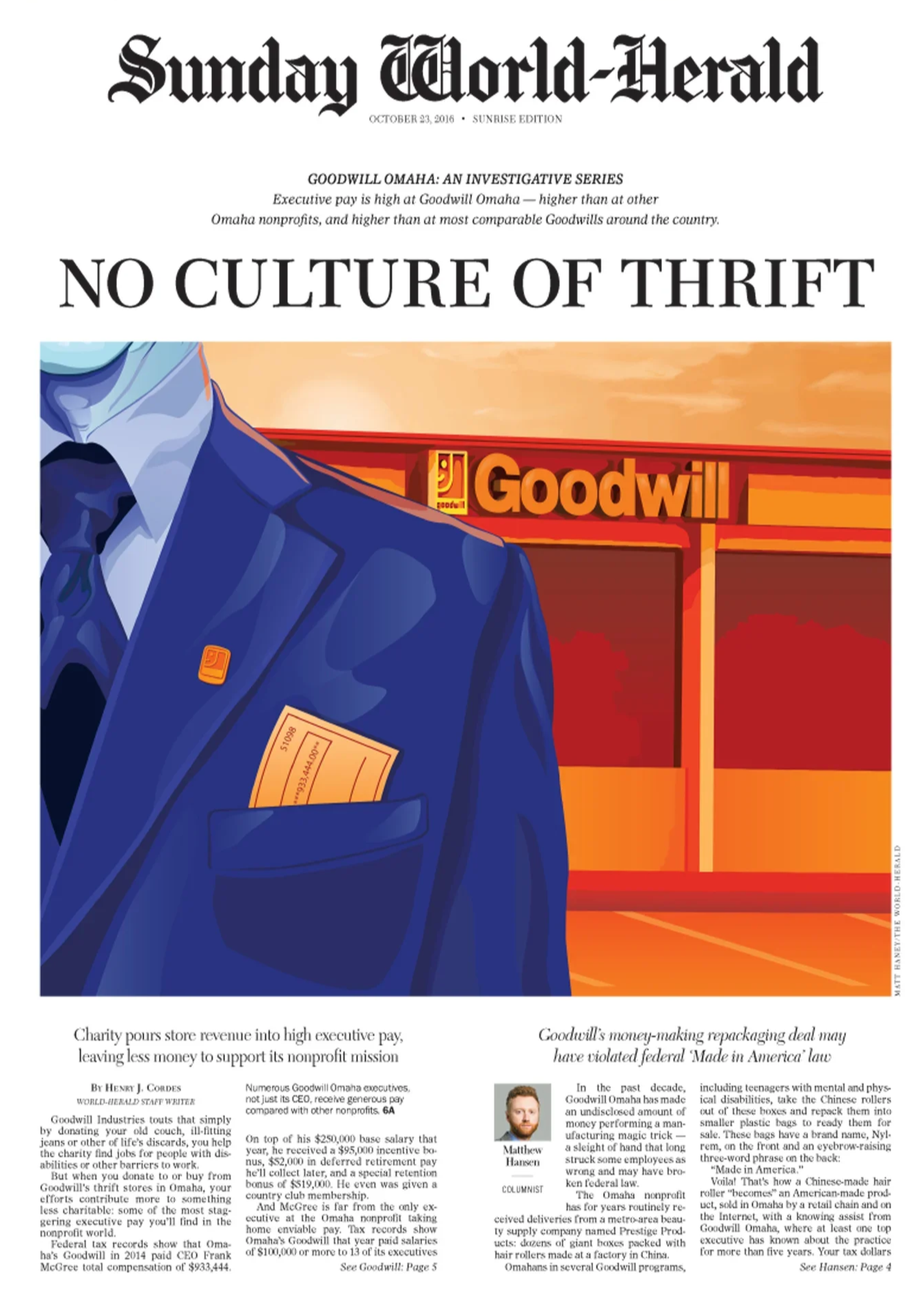 Goodwill Day 1 - Cover  [Adobe Illustrator]