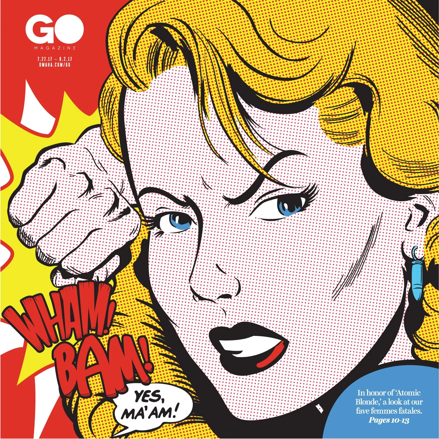 "GO" cover - Femme Fatals [Pen and Ink]