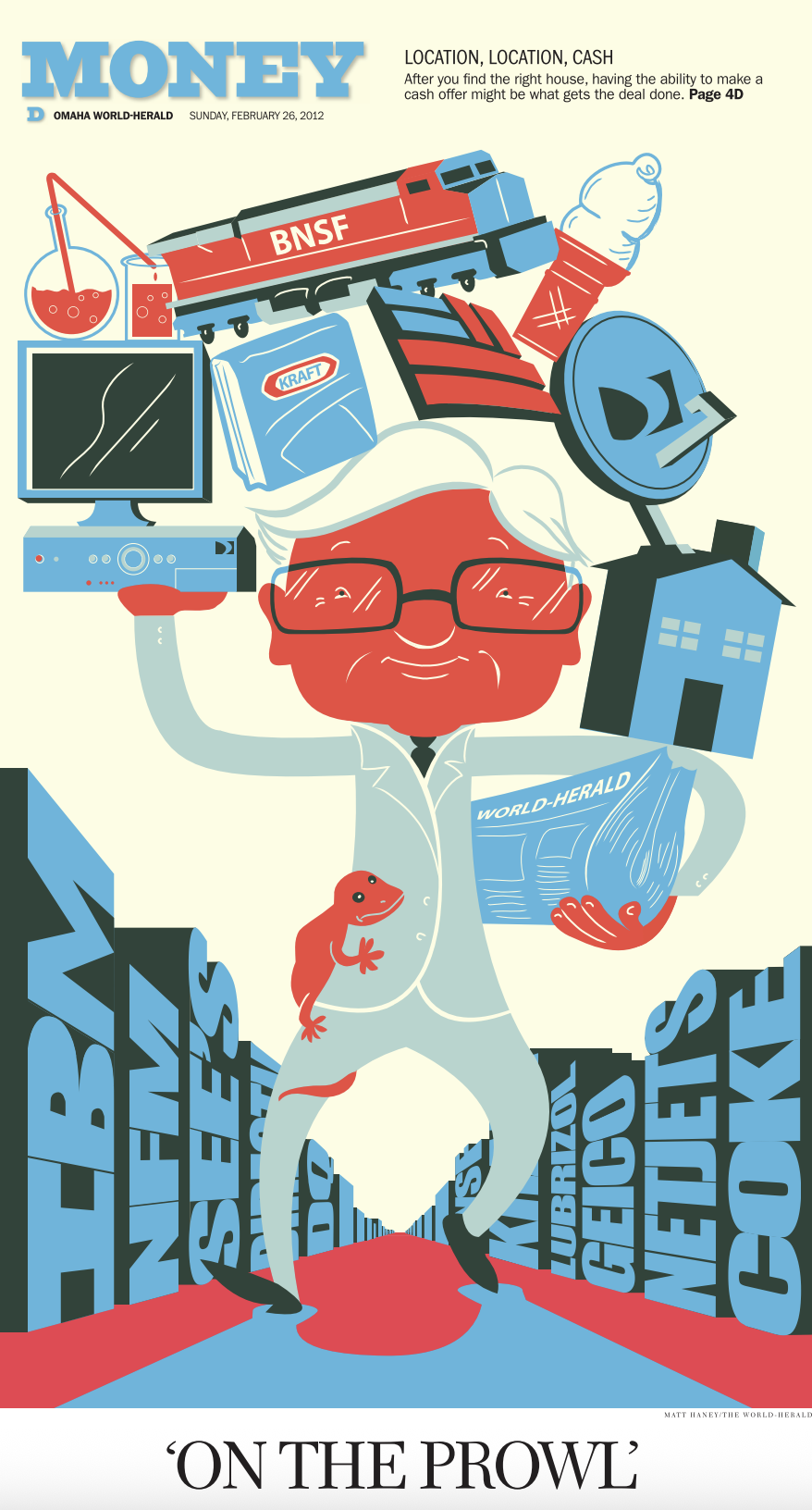 Warren Buffett [Vector art]