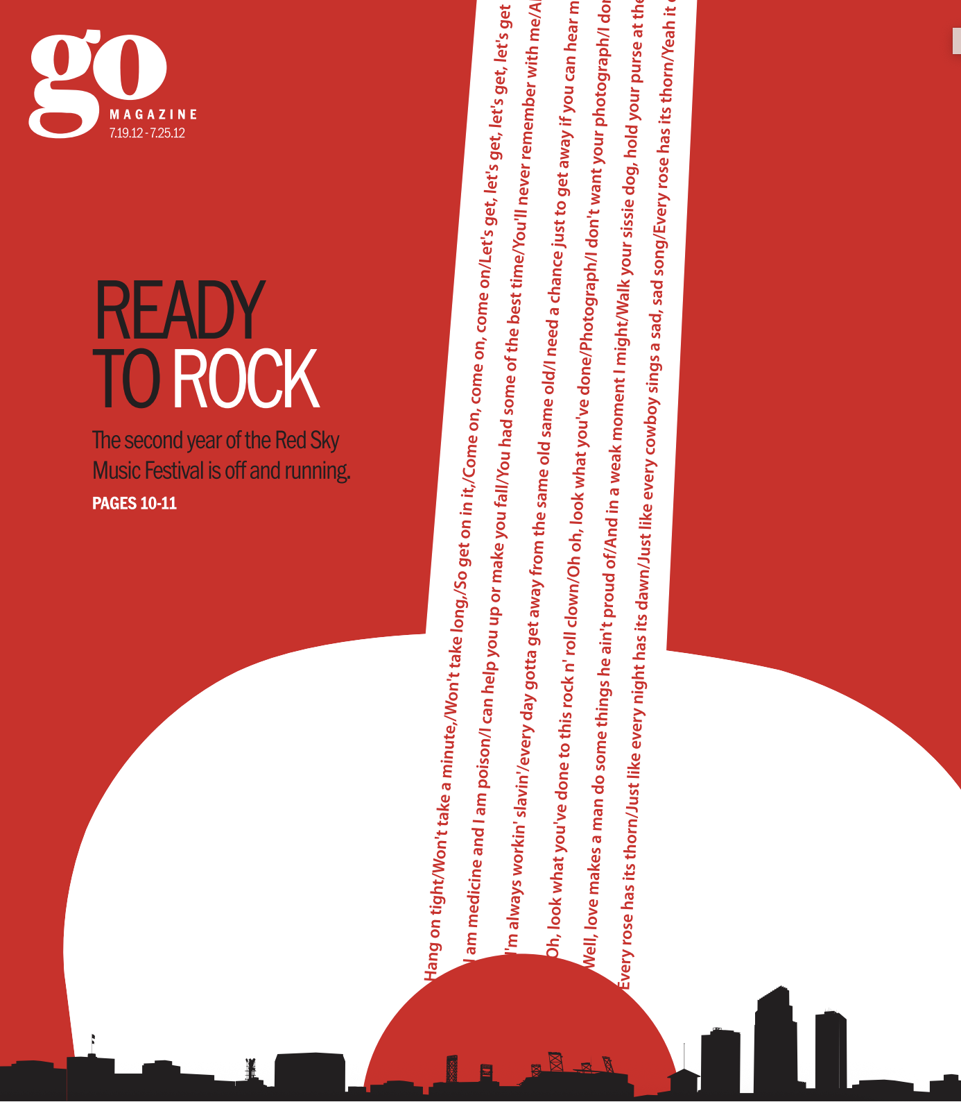 "GO" Cover - Music [Vector art]