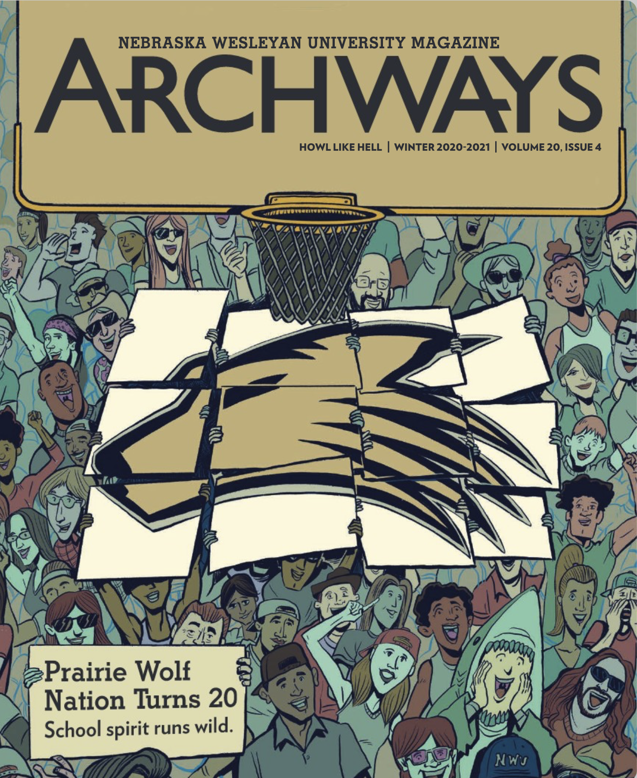Archways Magazine [Pen & ink]
