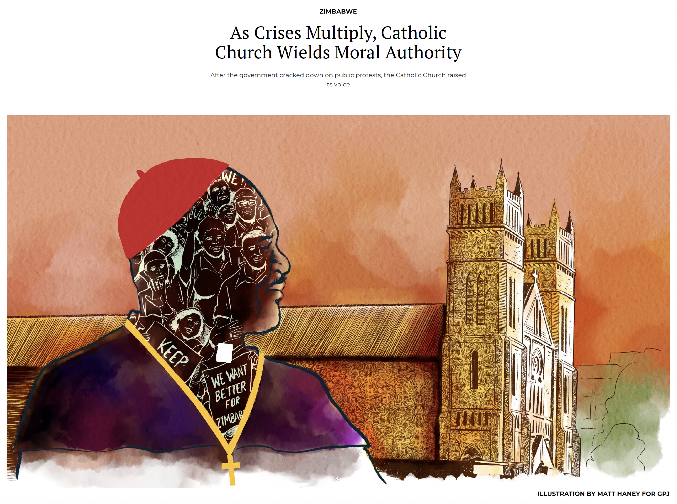 Catholic church [Digital watercolor]