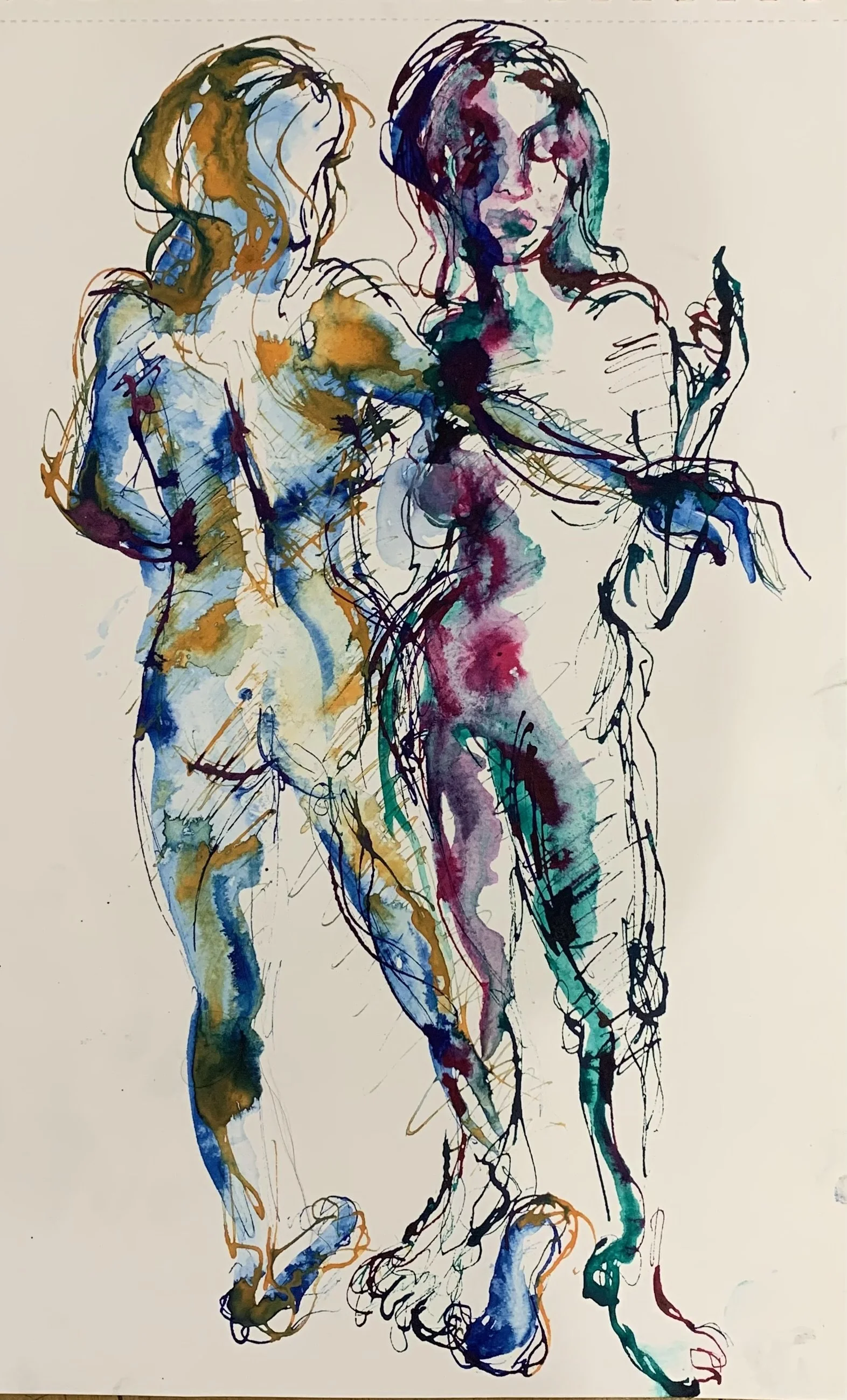 Standing figure study