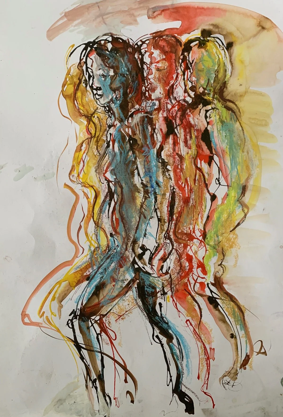 Blurred boundaries, 70x50cm (framed) £95