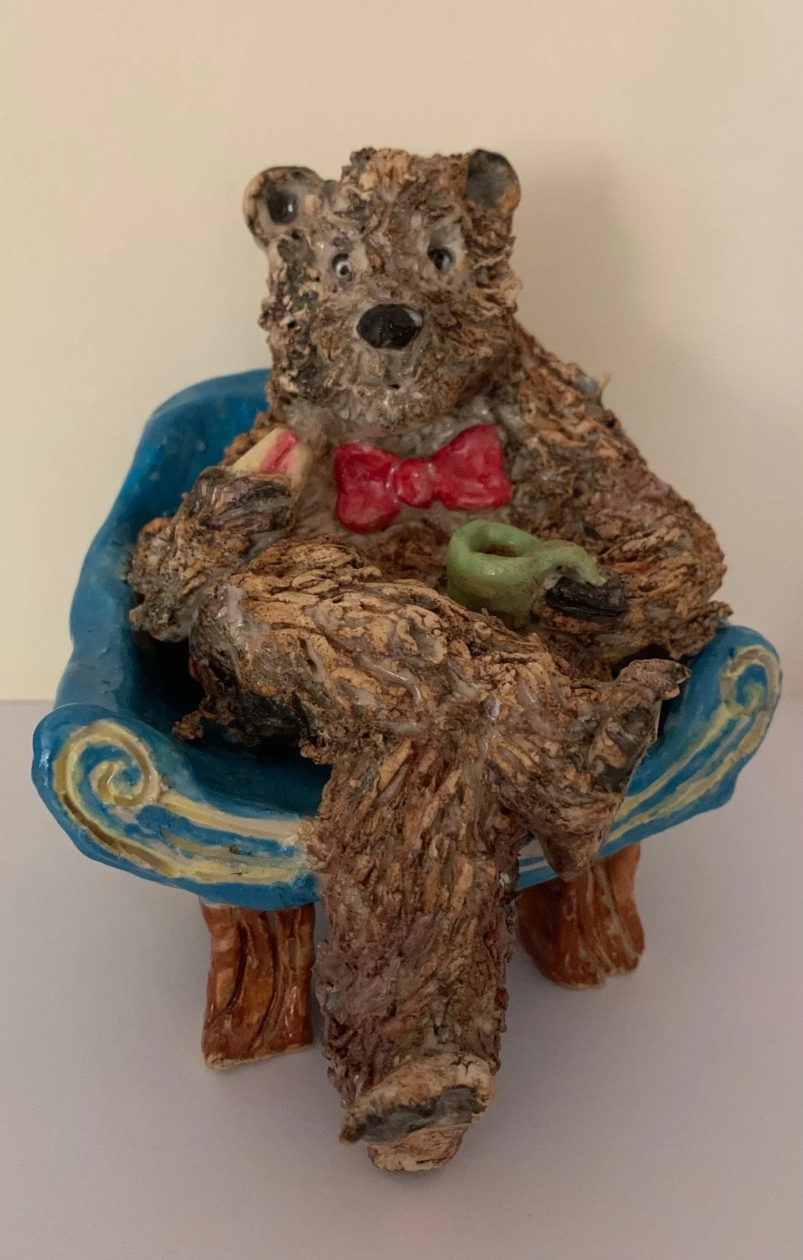 The Bear Necessities, stoneware with underglazes £85 (SOLD)