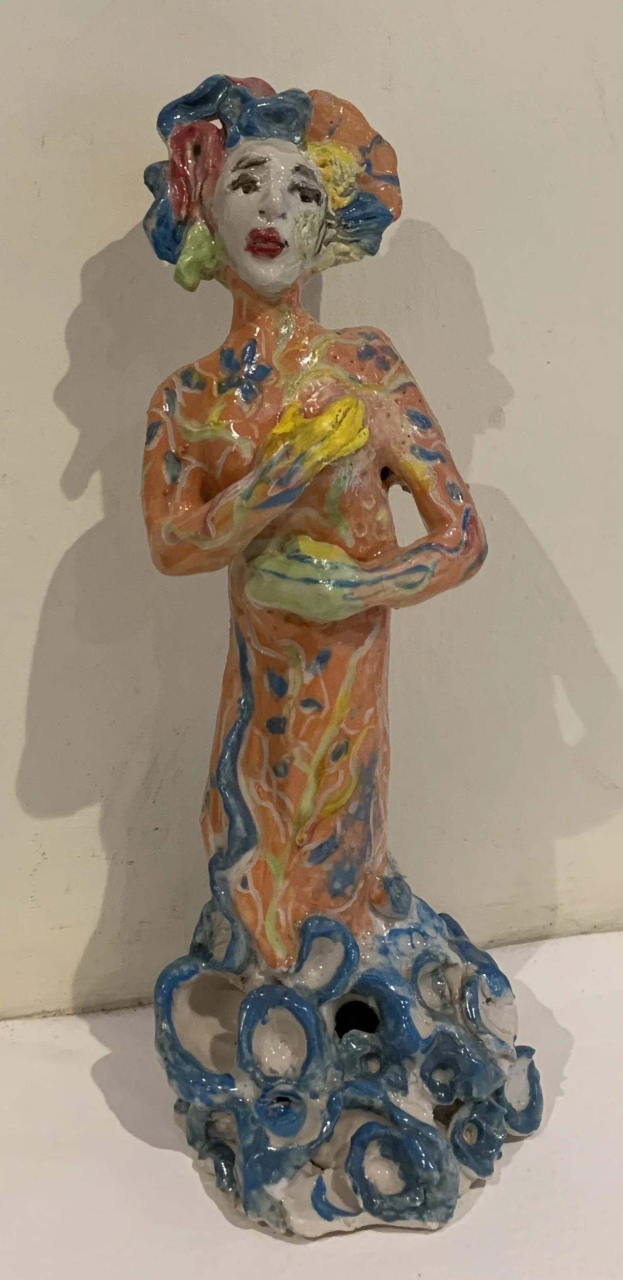 'From the sea', stoneware clay with underglazes £95