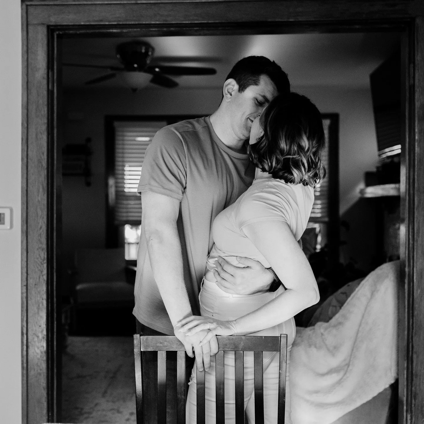 why should we shoot an engagement session at home? 1. amazing light 2. your own comfort level 3. memories made in your home that you'll forever cherish 4. your judgy cat *shots on digital and 35mm film