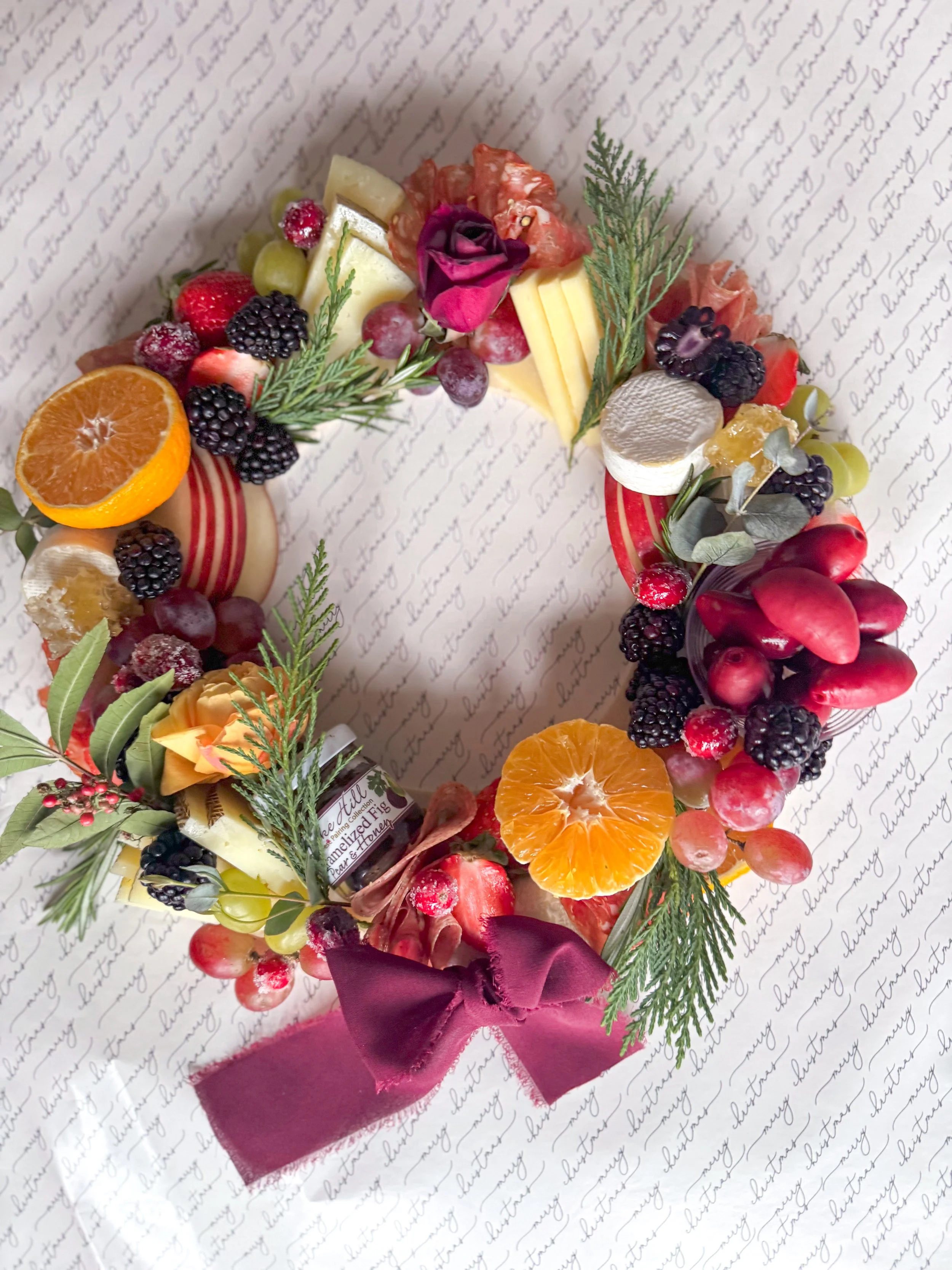  Wednesday evening       Charcuter-Wreath Workshop