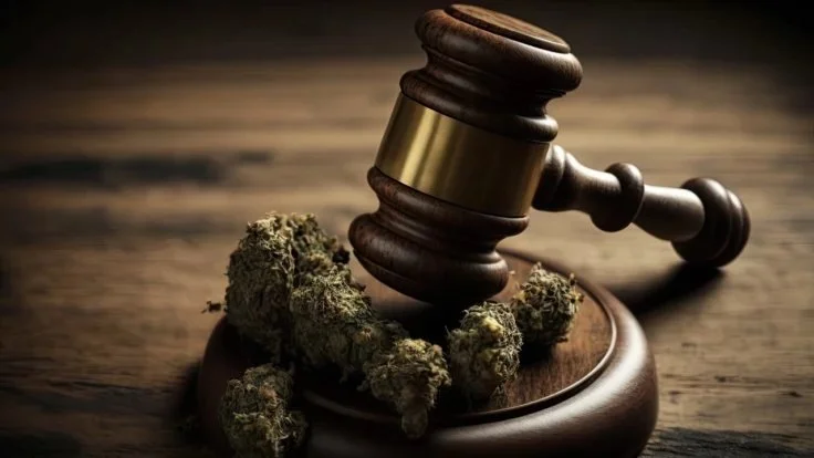 MJBizDaily news article headline about Marijuana MSO suing to stop hemp-derived THC in Pennsylvania, published August 28, 2025.