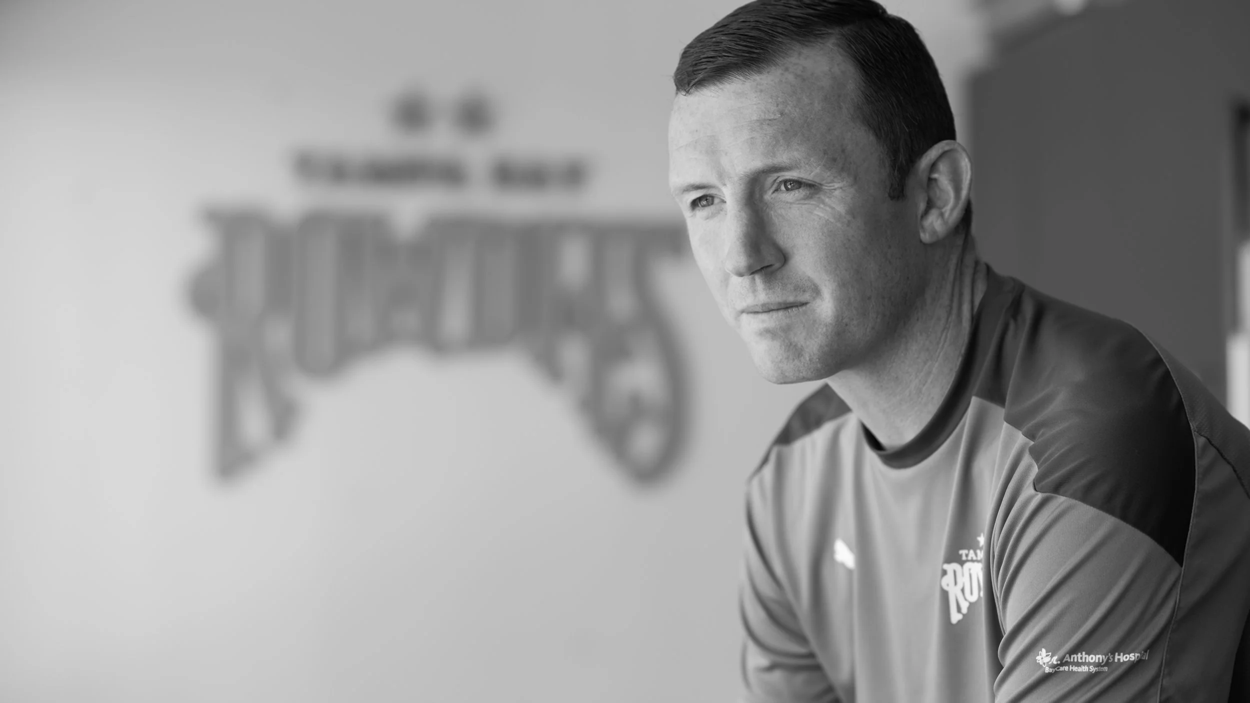 Neill Collins, Manager, Tampa Bay Rowdies — Al Lang Stadium, Florida, 2021.