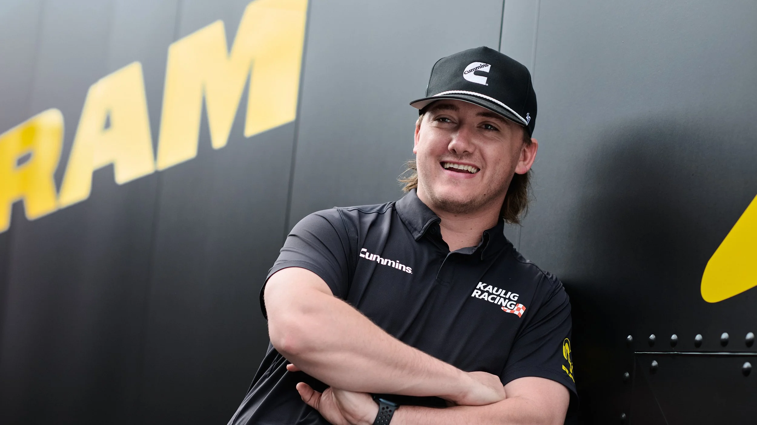 Brendan "Butterbean" Queen, NASCAR Driver, Ram Trucks, Kaulig Racing — St. Petersburg, FL, 2026.