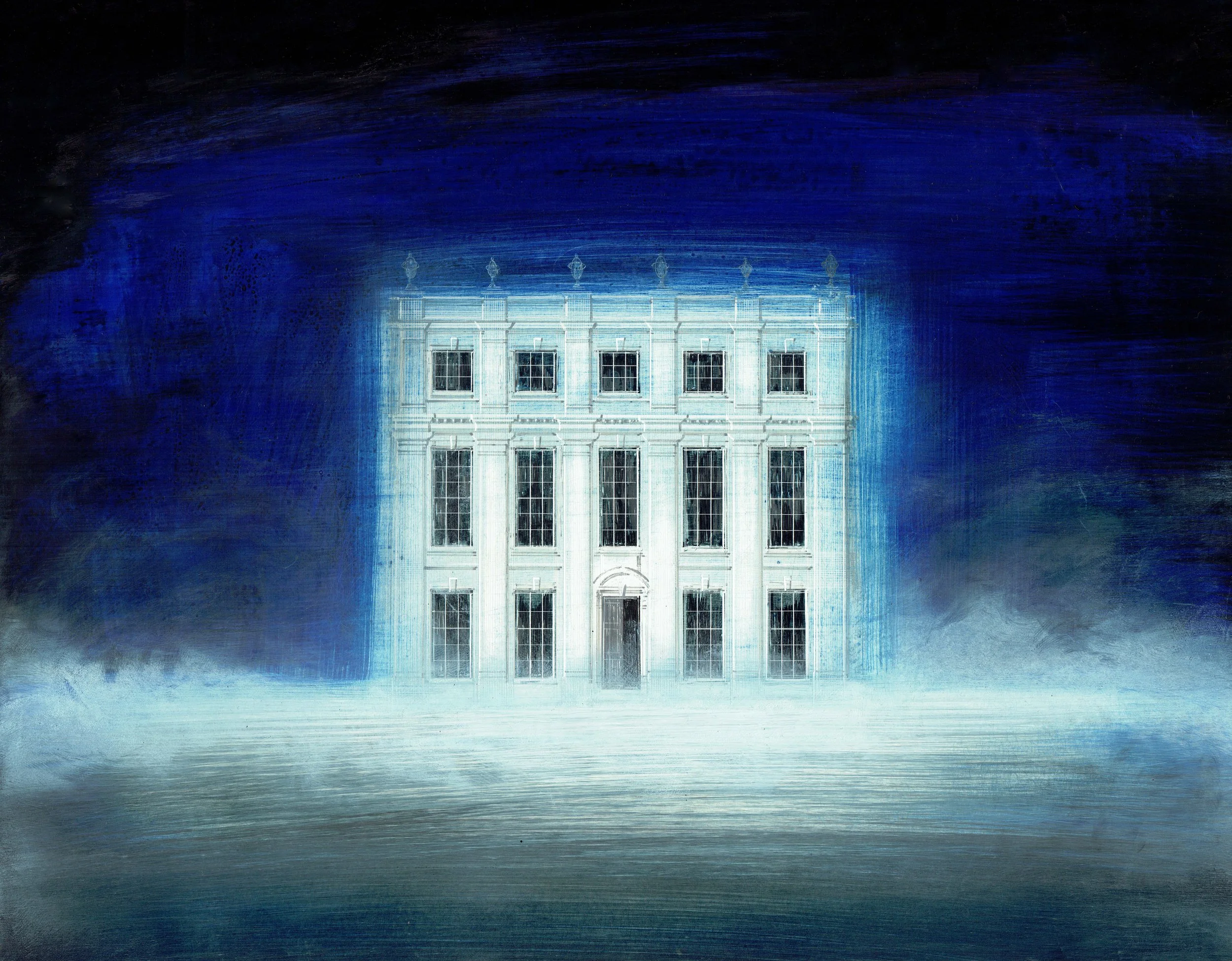 Phantasm II
2023 - oil and ink on panel
Ed Kluz 