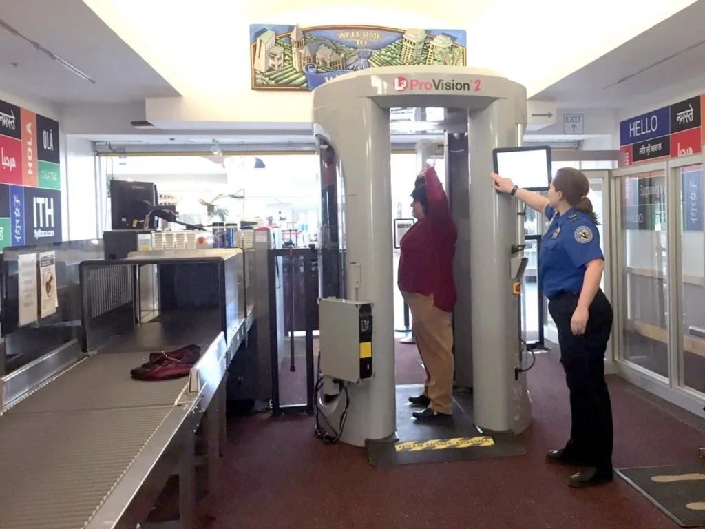 The TSA Introduced an Advanced Image Technology (AIT) Machine at ITH