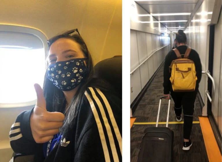 First Time Flier Travels Out of the Ithaca Tompkins Intl. Airport