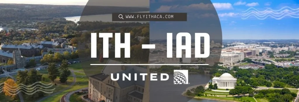 Fly Smarter: Ithaca to Washington, D.C. on United
