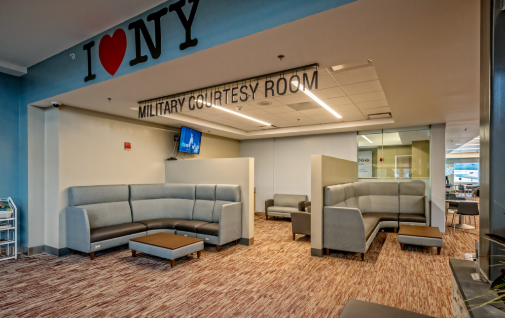 Our Military Courtesy Room