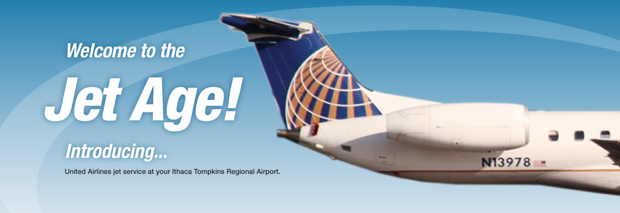 Ithaca Tompkins Regional Airport to Host Ceremony to Celebrate Arrival of United Airlines Jet Service