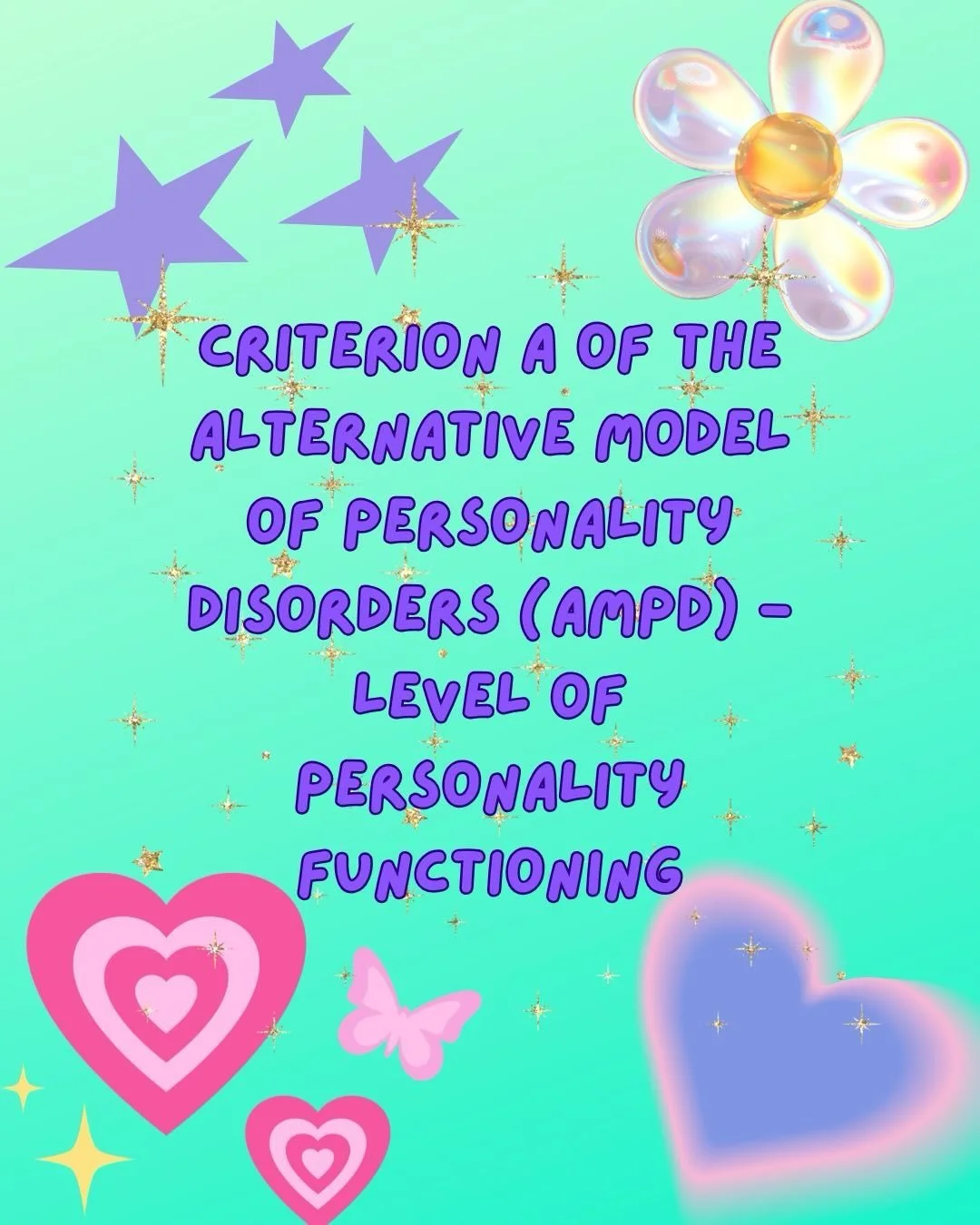 FILE_002: Criterion A &amp; The LPFS 📂🧪

How do we actually measure the &ldquo;severity&rdquo; of a personality disorder? In the AMPD, we use the Level of Personality Functioning Scale (LPFS).

Instead of just checking boxes for symptoms, Criterion