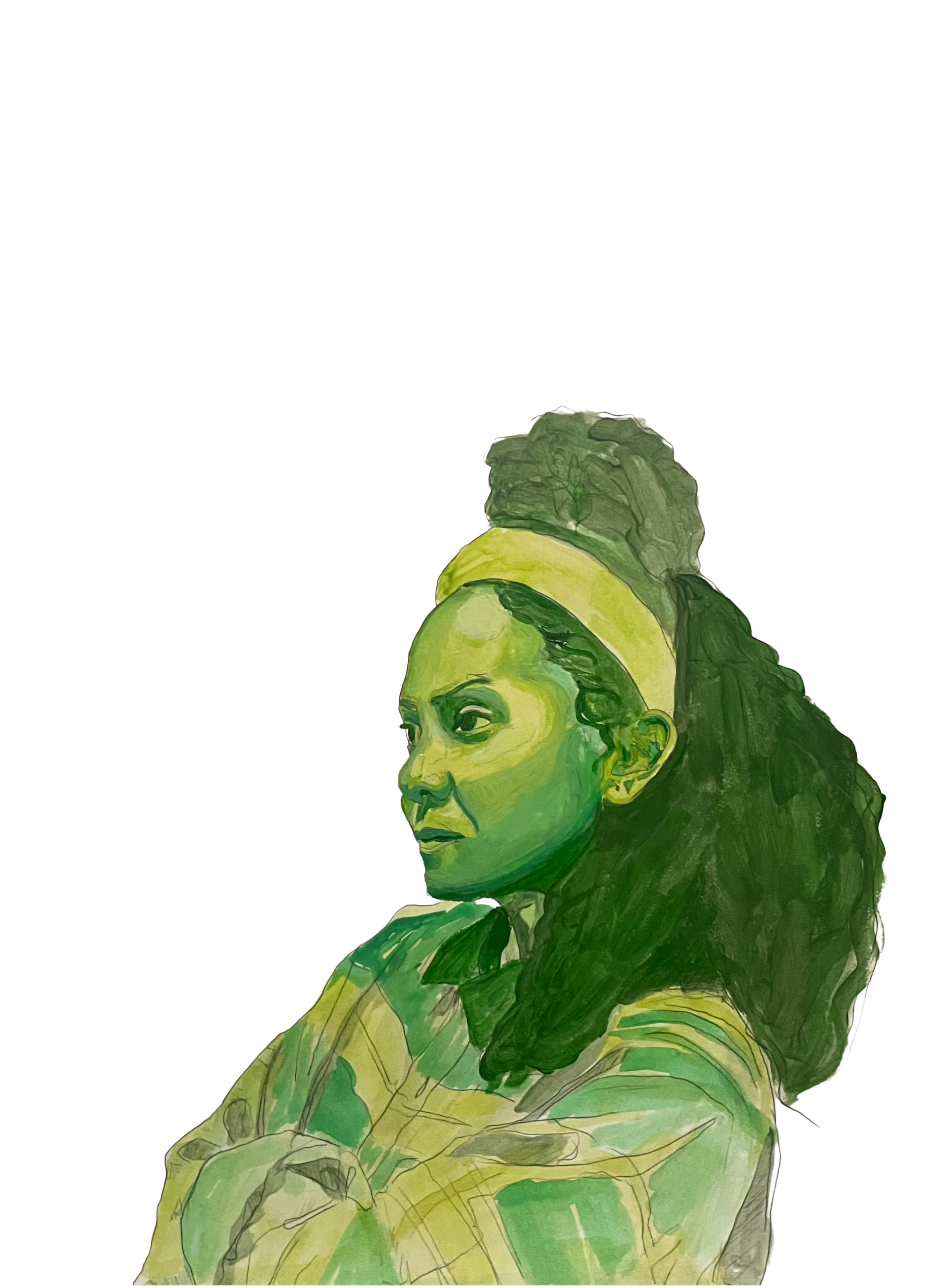 acrylic on paper | 11 x 8.5 in. | 2024