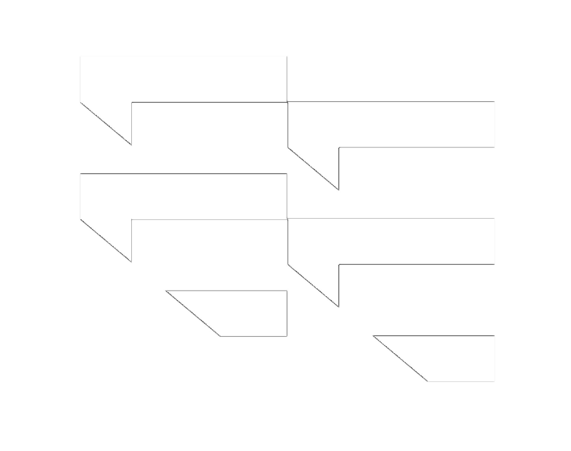 Logo that looks like two E's with 11's for the horizontal parts of the E's