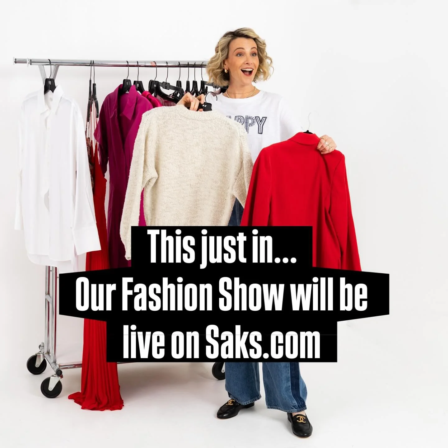 Our event just got a little bit bigger&hellip;💌💌💌
In partnership with Saks.com and @cinqasept I welcome you to get styled with me in-person AND live on saks.com

The fashion moment of the season is almost here! Don&rsquo;t forget to send your RSVP