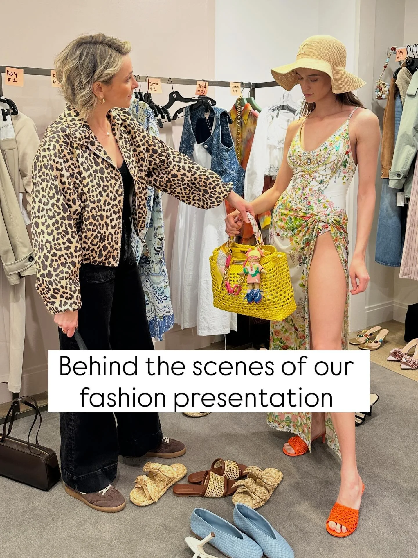 What it takes to come alive&hellip;✨

Breathing this dream event into existence. 

The behind-the-scenes was crazy (and fab). 

Here is a peek into what it takes to pull, prep, and style our successful fashion presentation ⭐️✨⭐️

@sophie.wolffff @pey