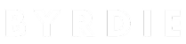 Black background with white text that says 'BYRDIE'.