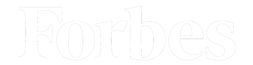 Black background with the white Forbes logo in the center.