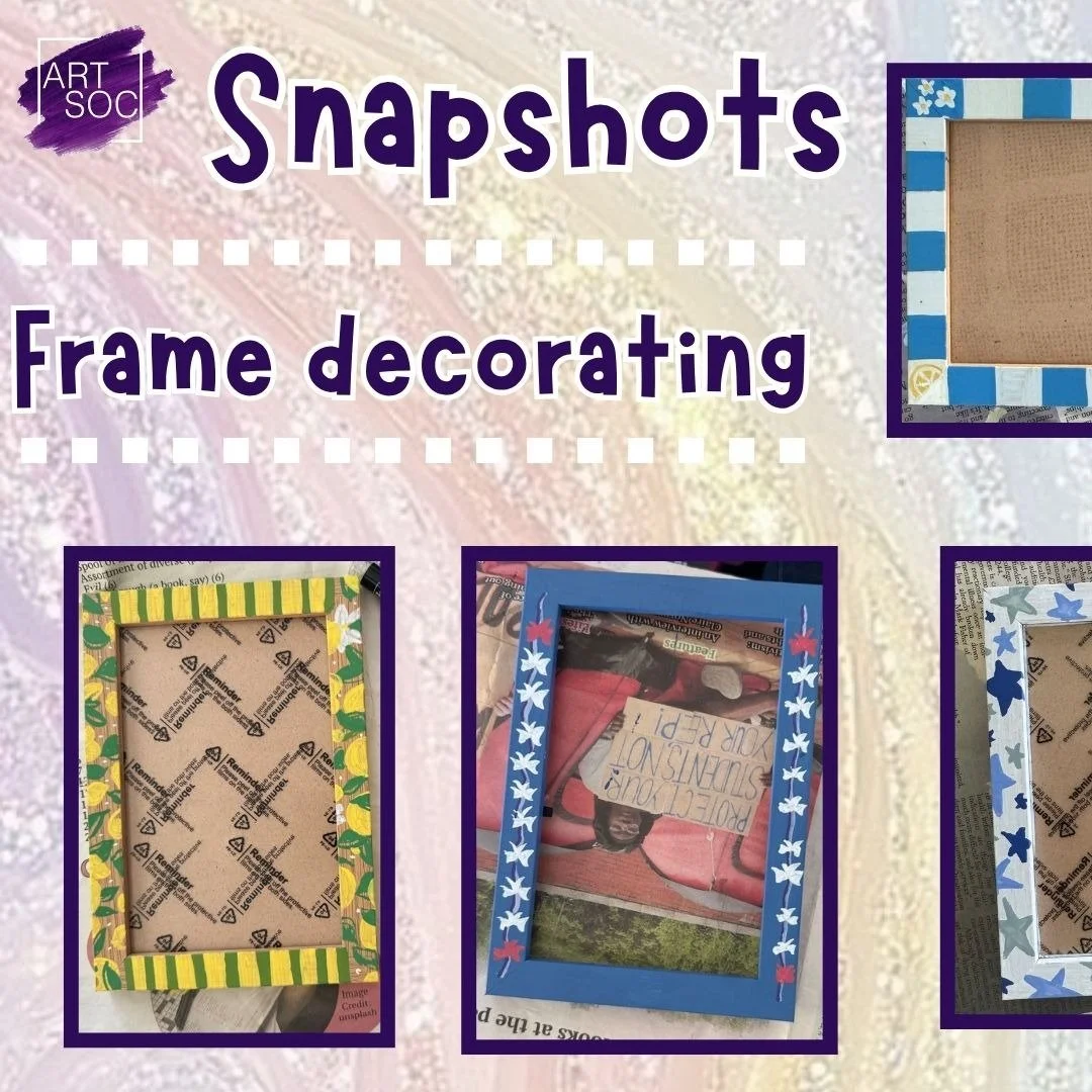 Here are the results of our frame decorating workshop!! 

Thanks for coming guys, make sure to come to another workshop soon!! ❤️