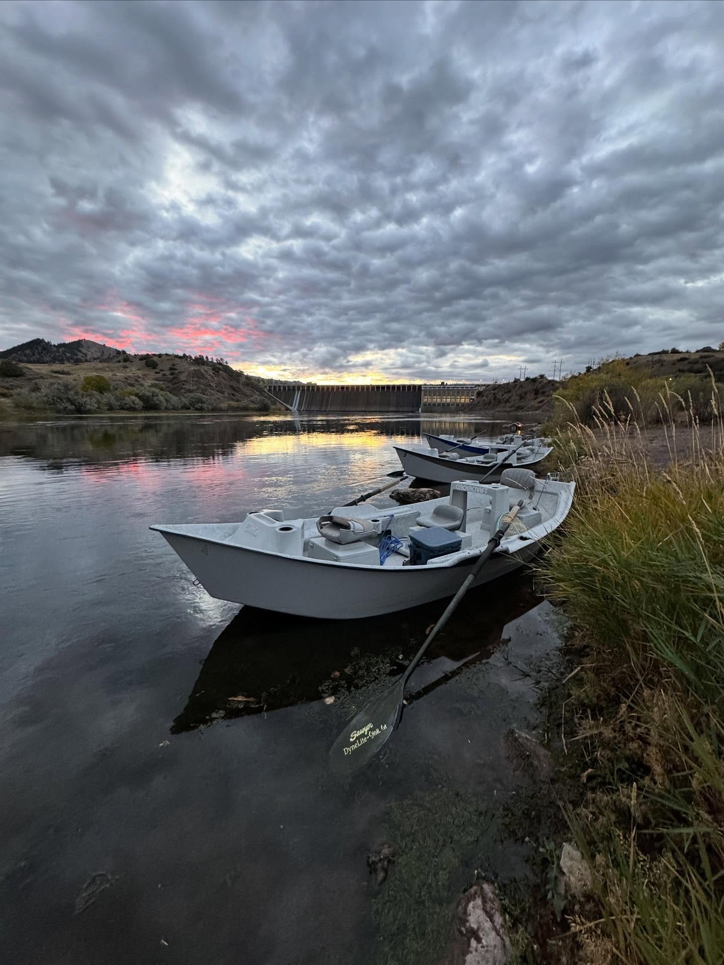 A beautiful sunrise at the Dam!