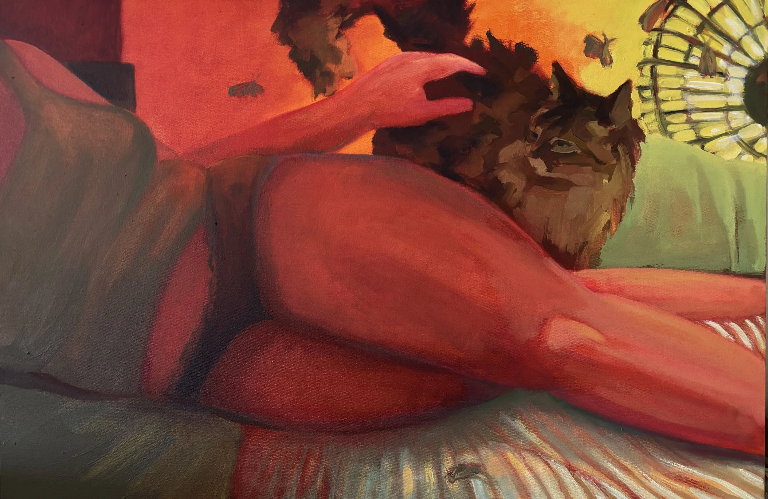 acrylic and oil on canvas, 2025
